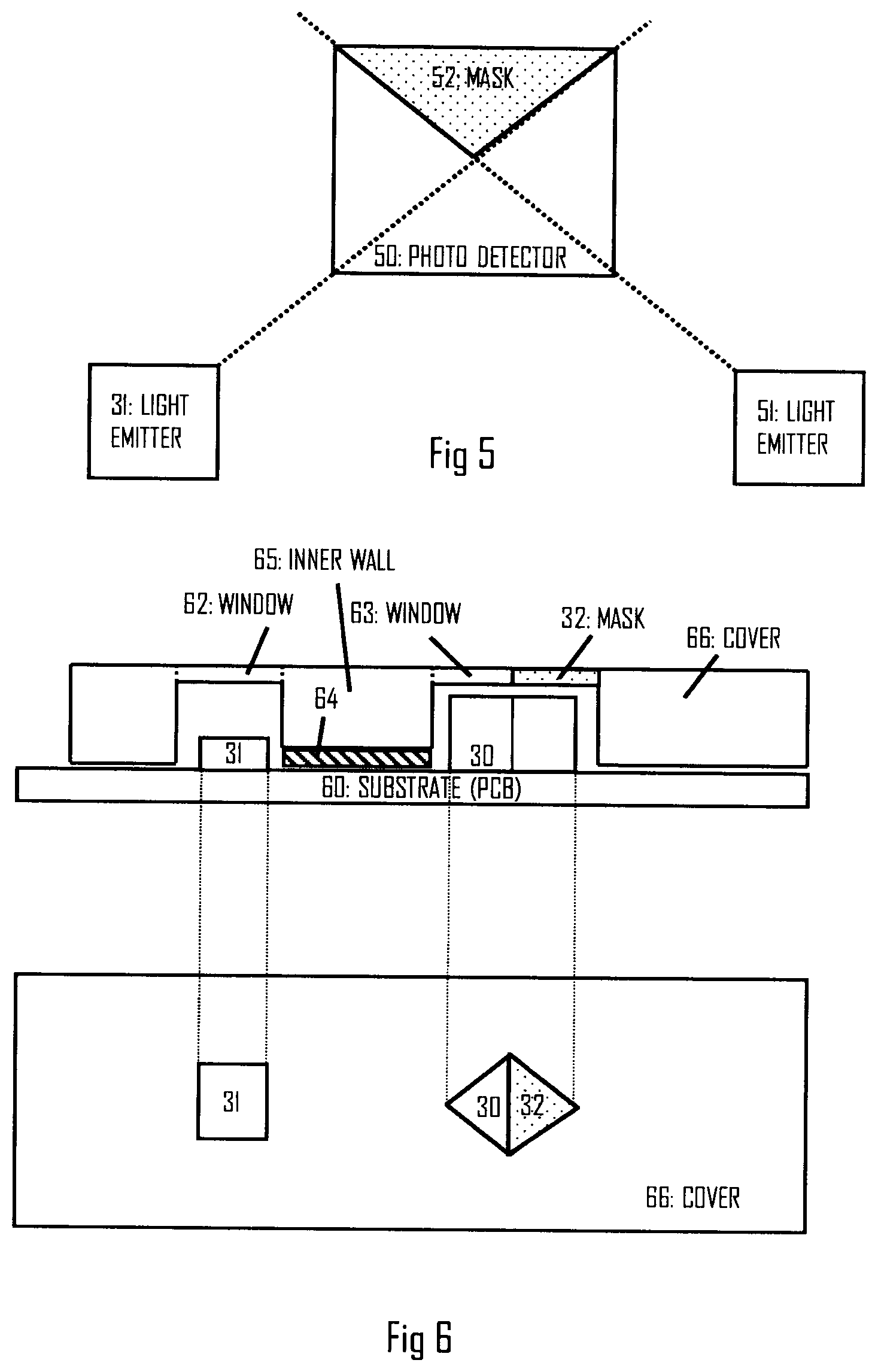 Patent US12588826 Figure 3 – Photoplethysmogram sensor arrangement