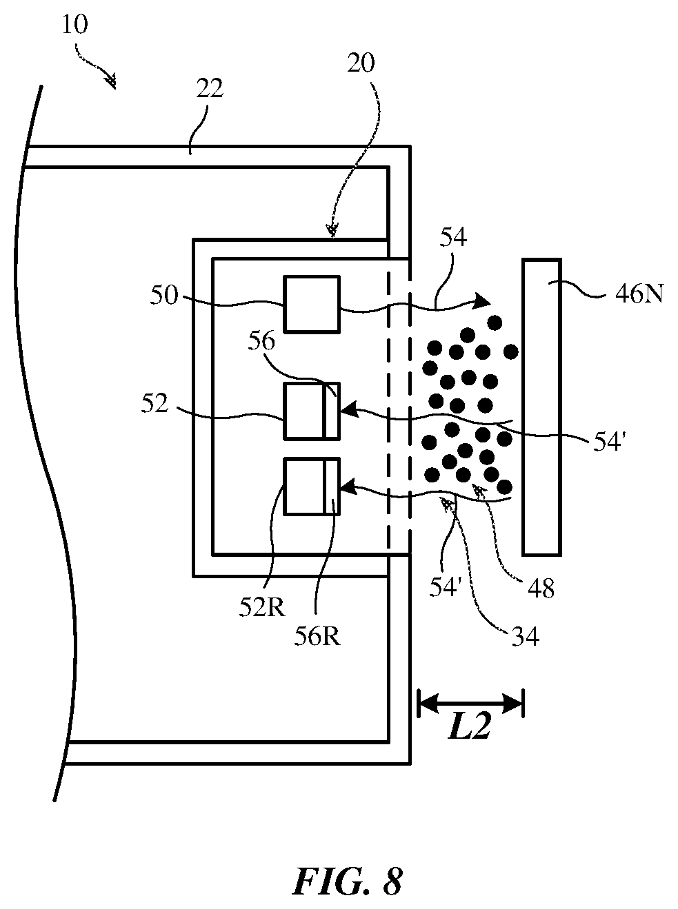 Patent US12588830 Figure 8 – Electronic devices with breath sensing systems