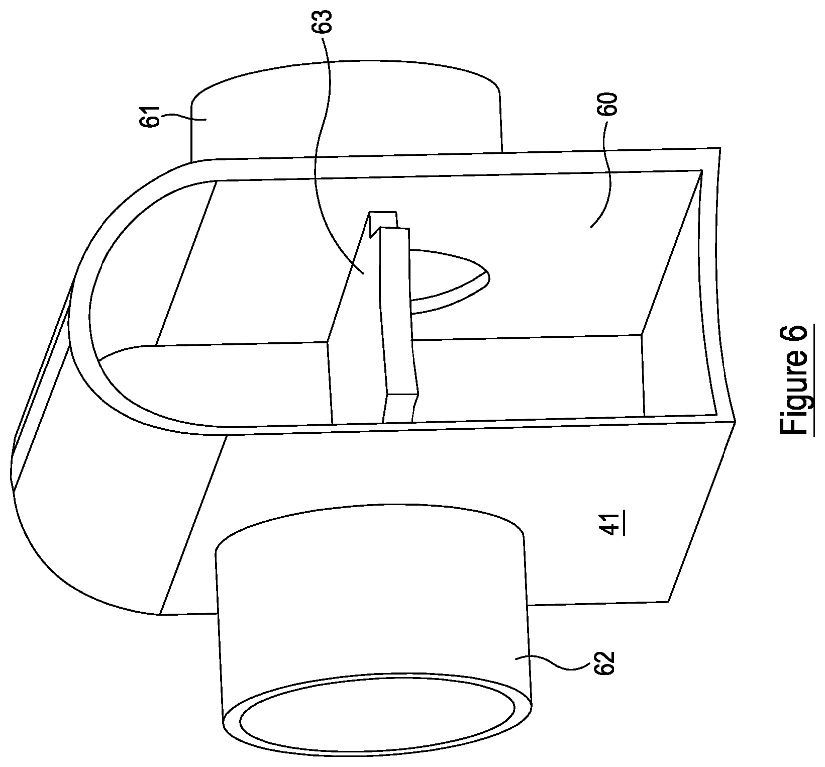 Patent US12588832 Figure 6 – Modular mouthpiece