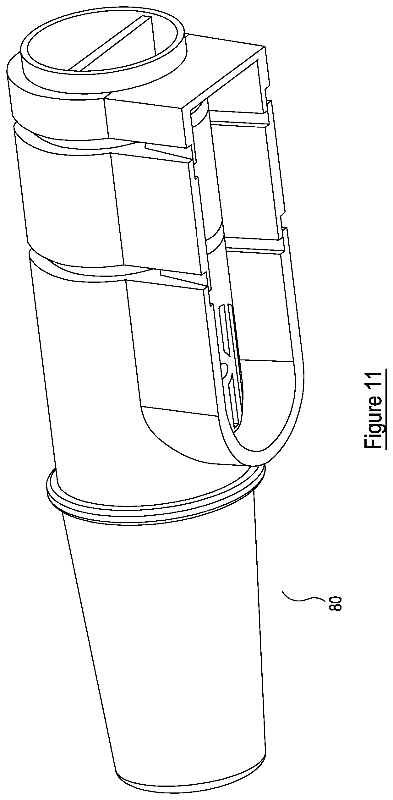 Patent US12588832 Figure 11 – Modular mouthpiece