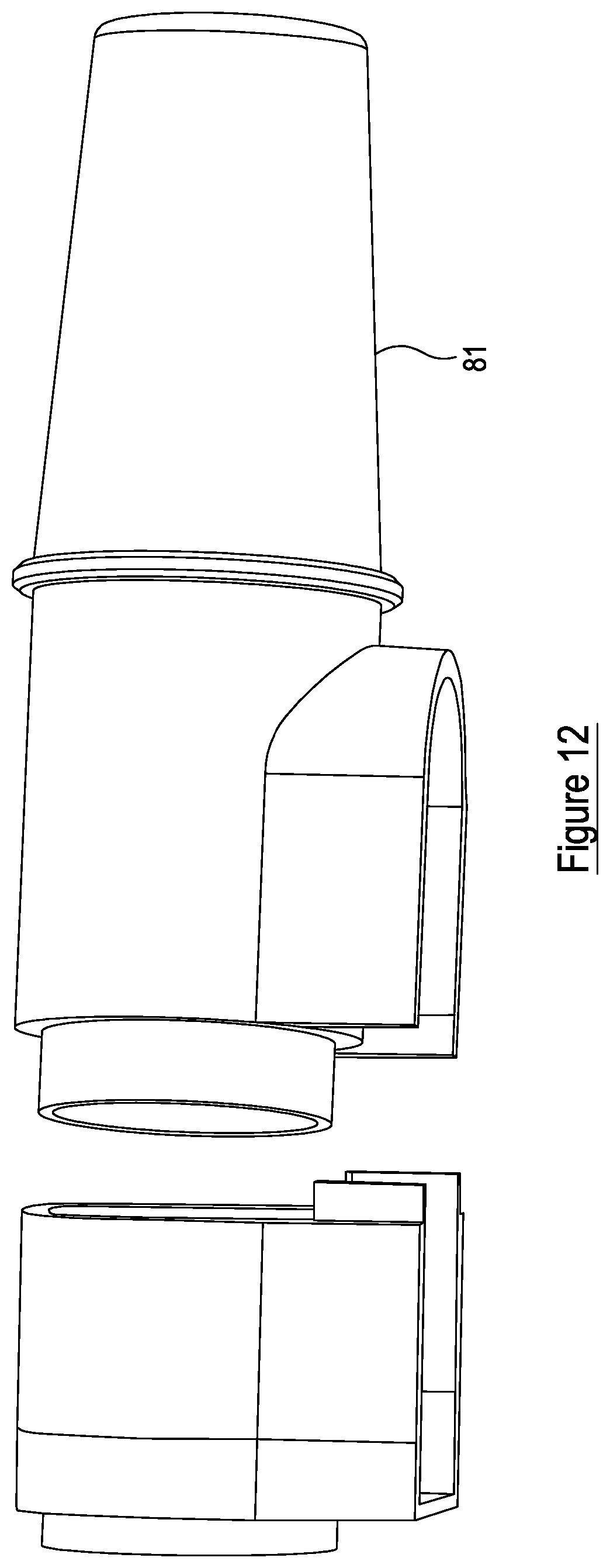 Patent US12588832 Figure 12 – Modular mouthpiece