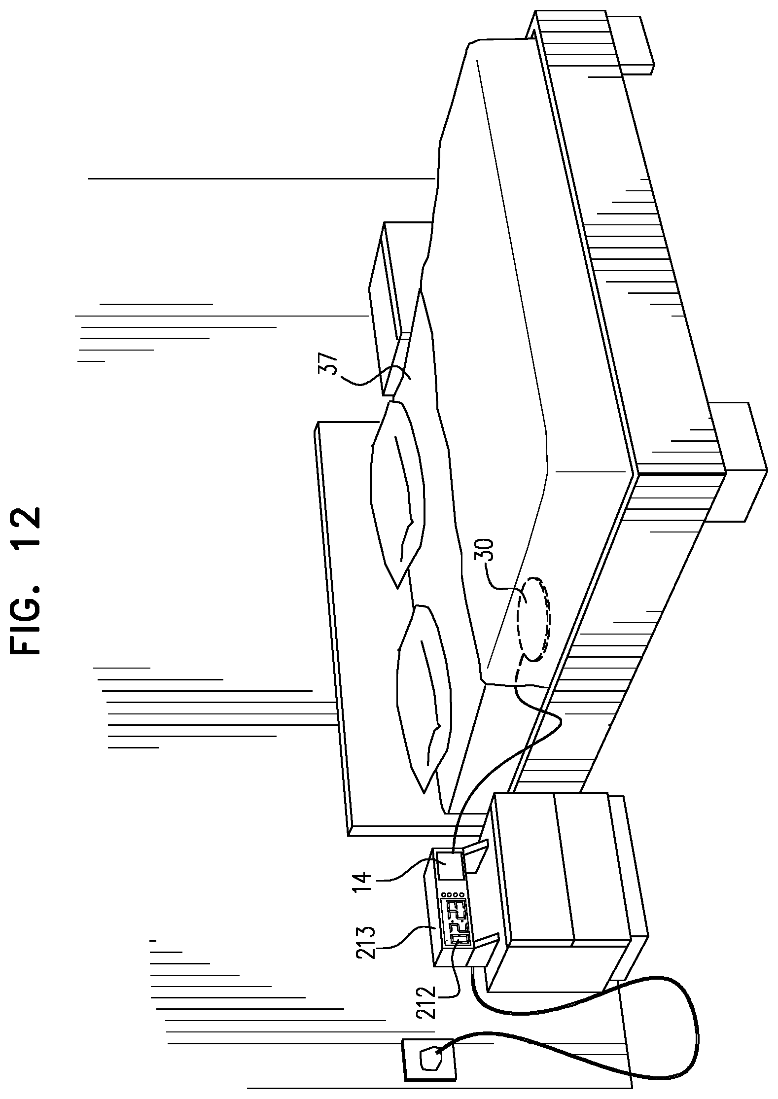Patent US12588833 Figure 11 – Monitoring a sleeping subject