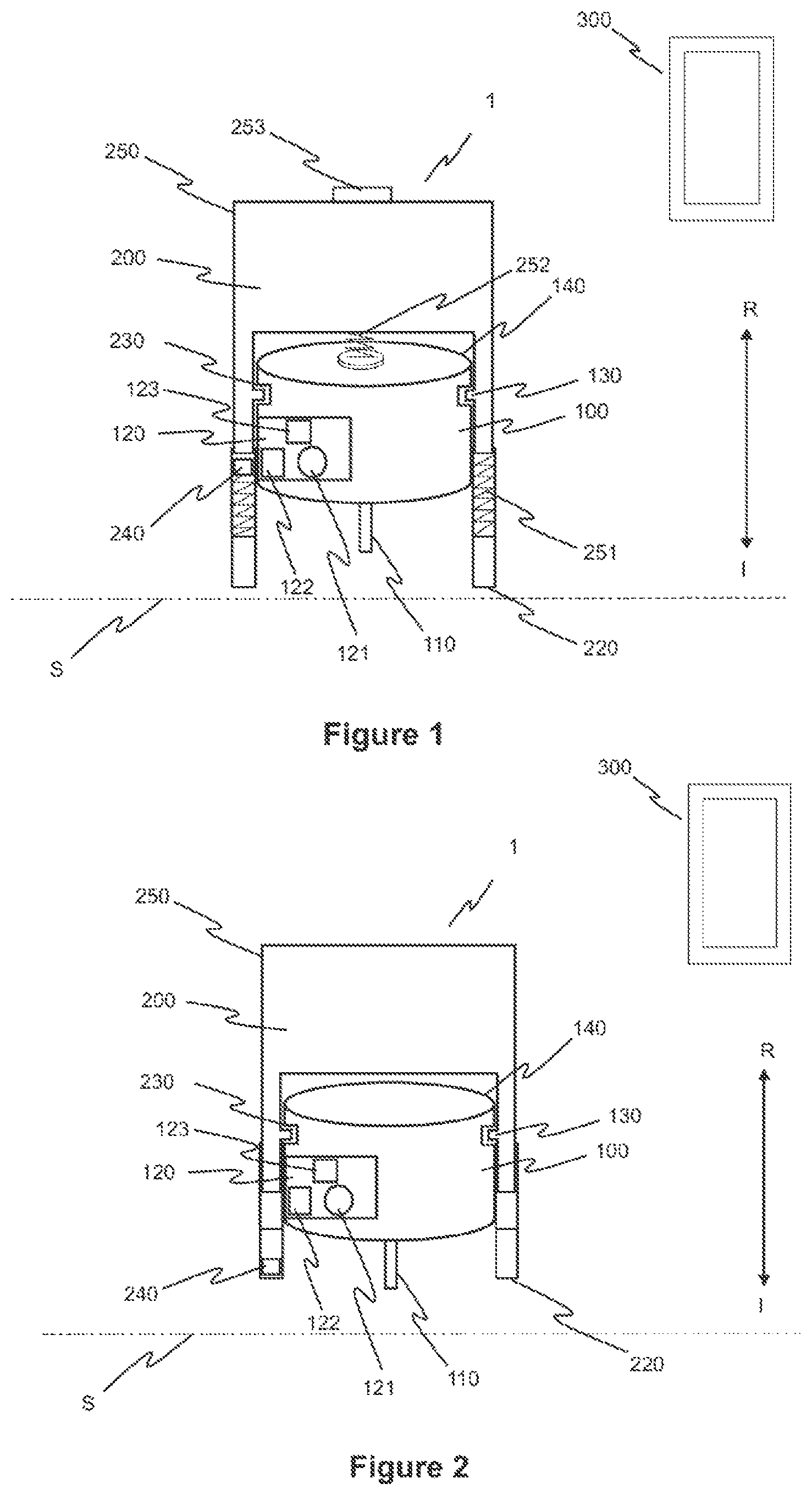 Patent US12588837 Figure 1 – Continuous analyte sensor with magnetic activation