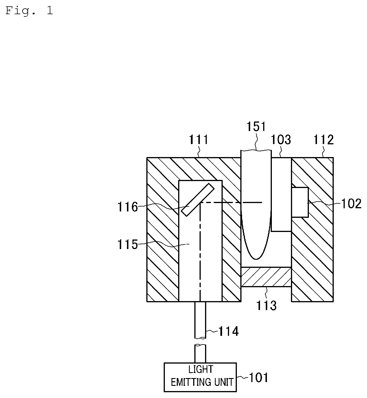 Patent US12588839 Figure 1 – Component concentration measuring device