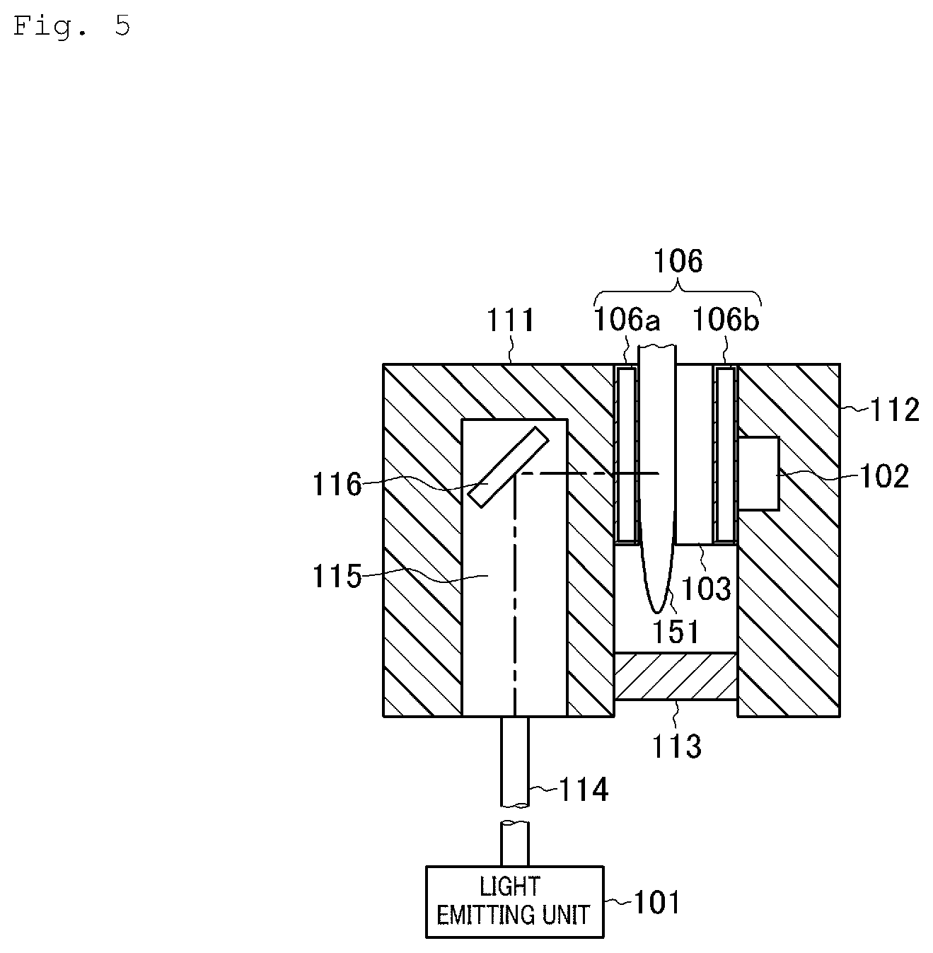 Patent US12588839 Figure 5 – Component concentration measuring device