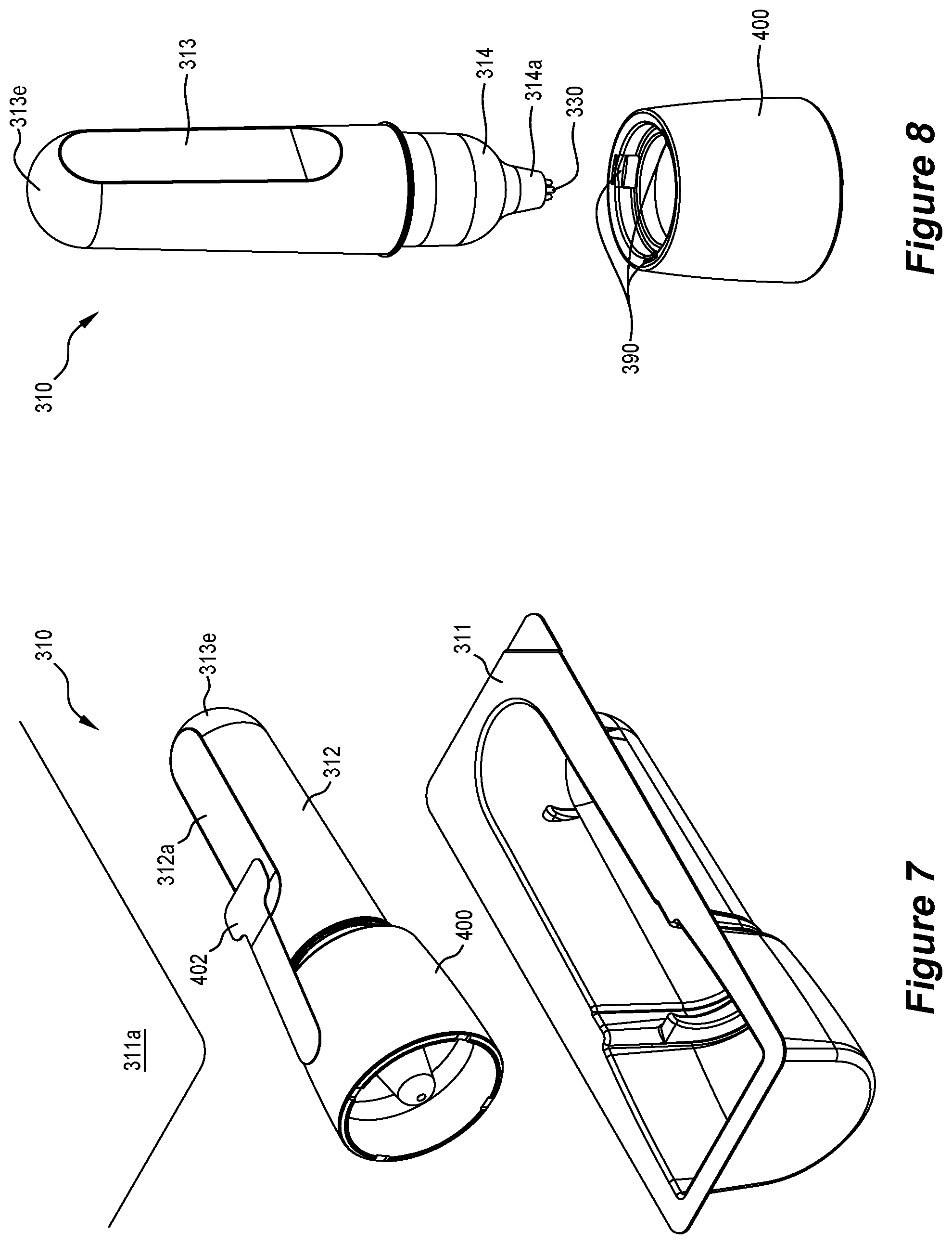 Patent US12588845 Figure 8 – Liquid collection device
