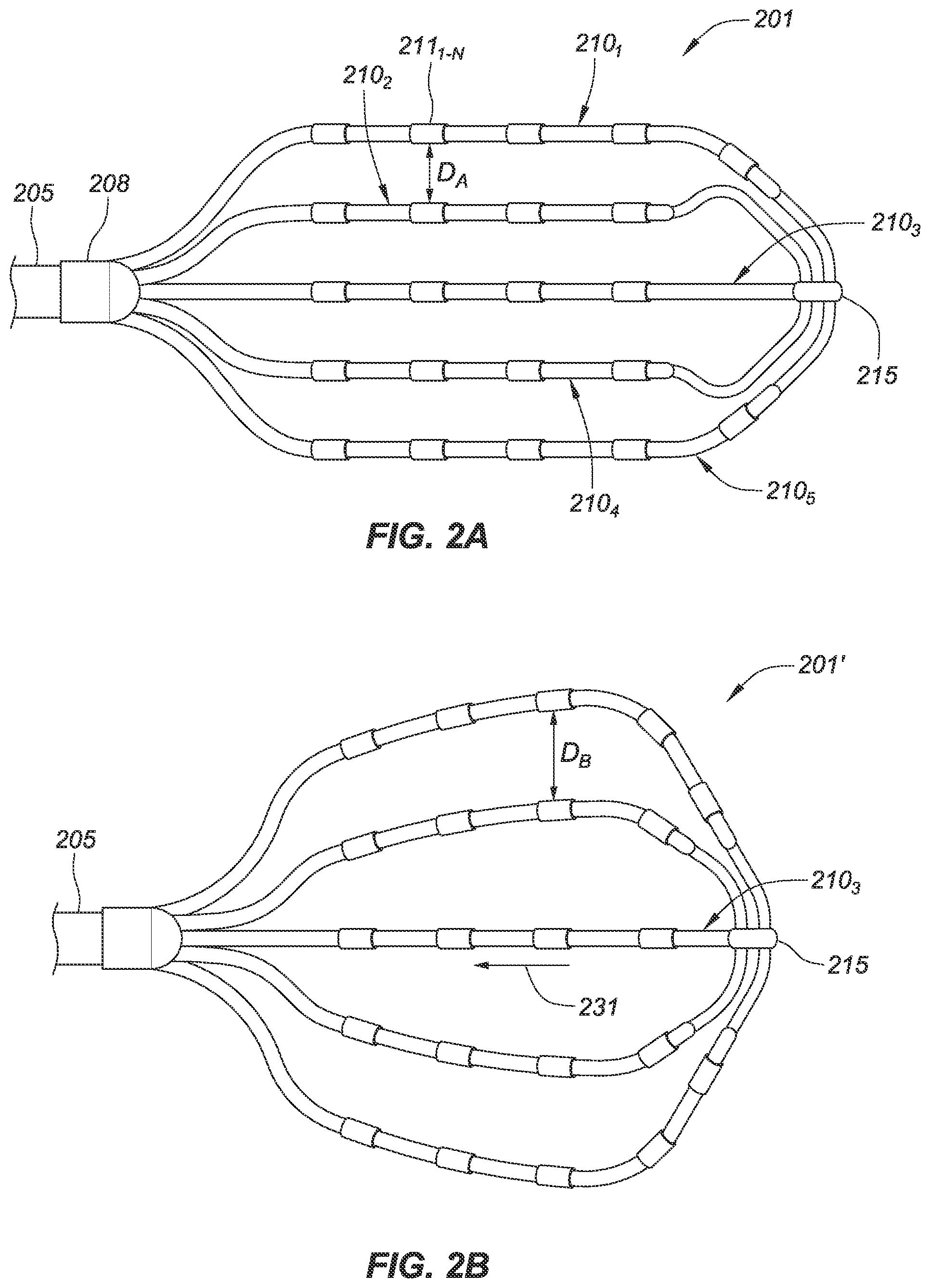Patent US12588851 Figure 5 – Variable density mapping catheter