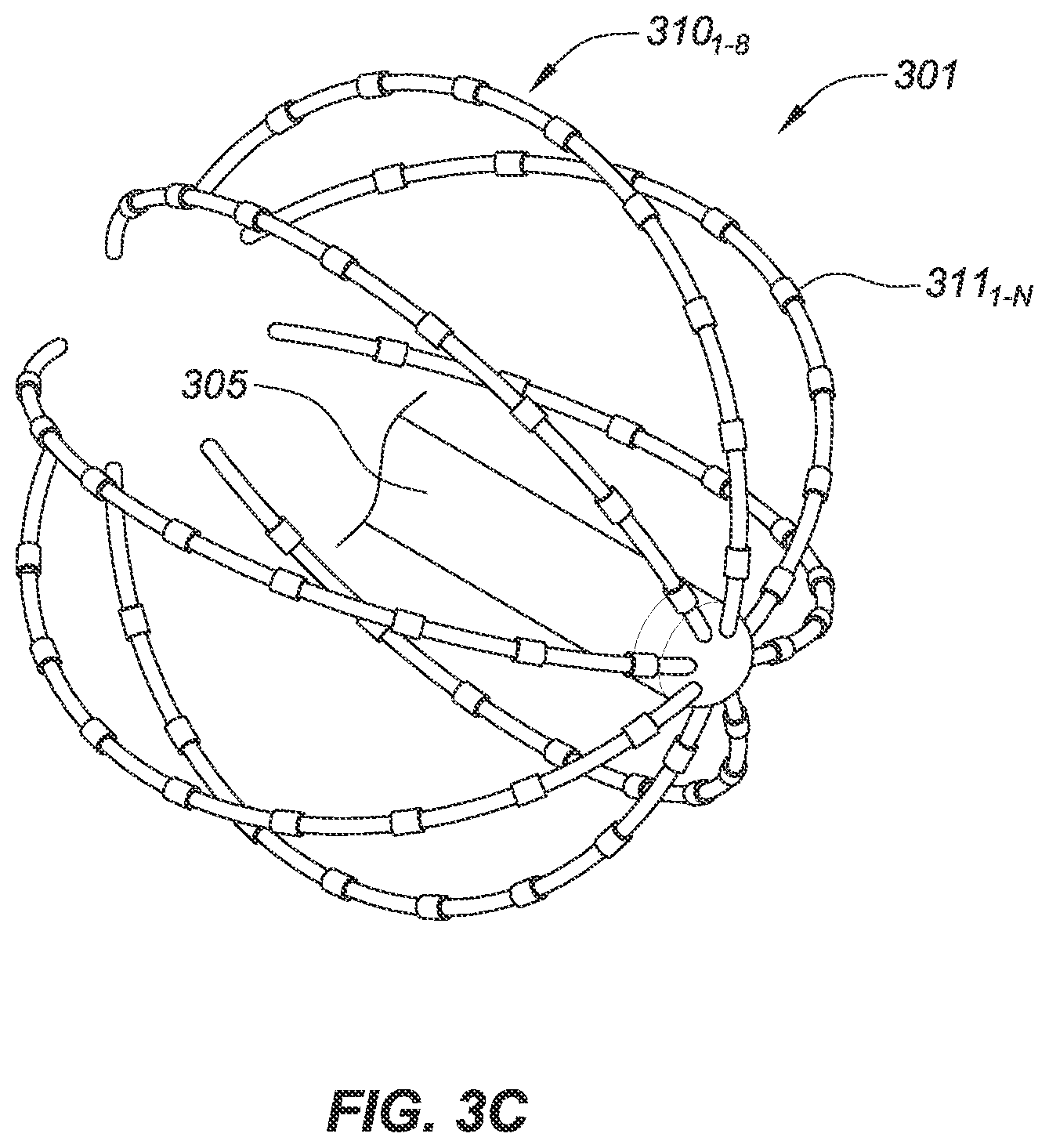 Patent US12588851 Figure 7 – Variable density mapping catheter