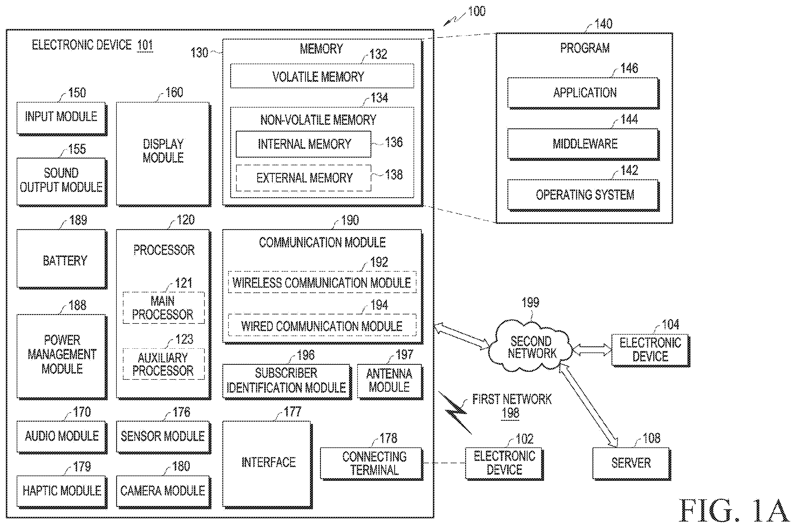 Patent US12588871 Figure 1 – Method for calibrating external light for bio-signal measurement, and electronic device and storage medium therefor