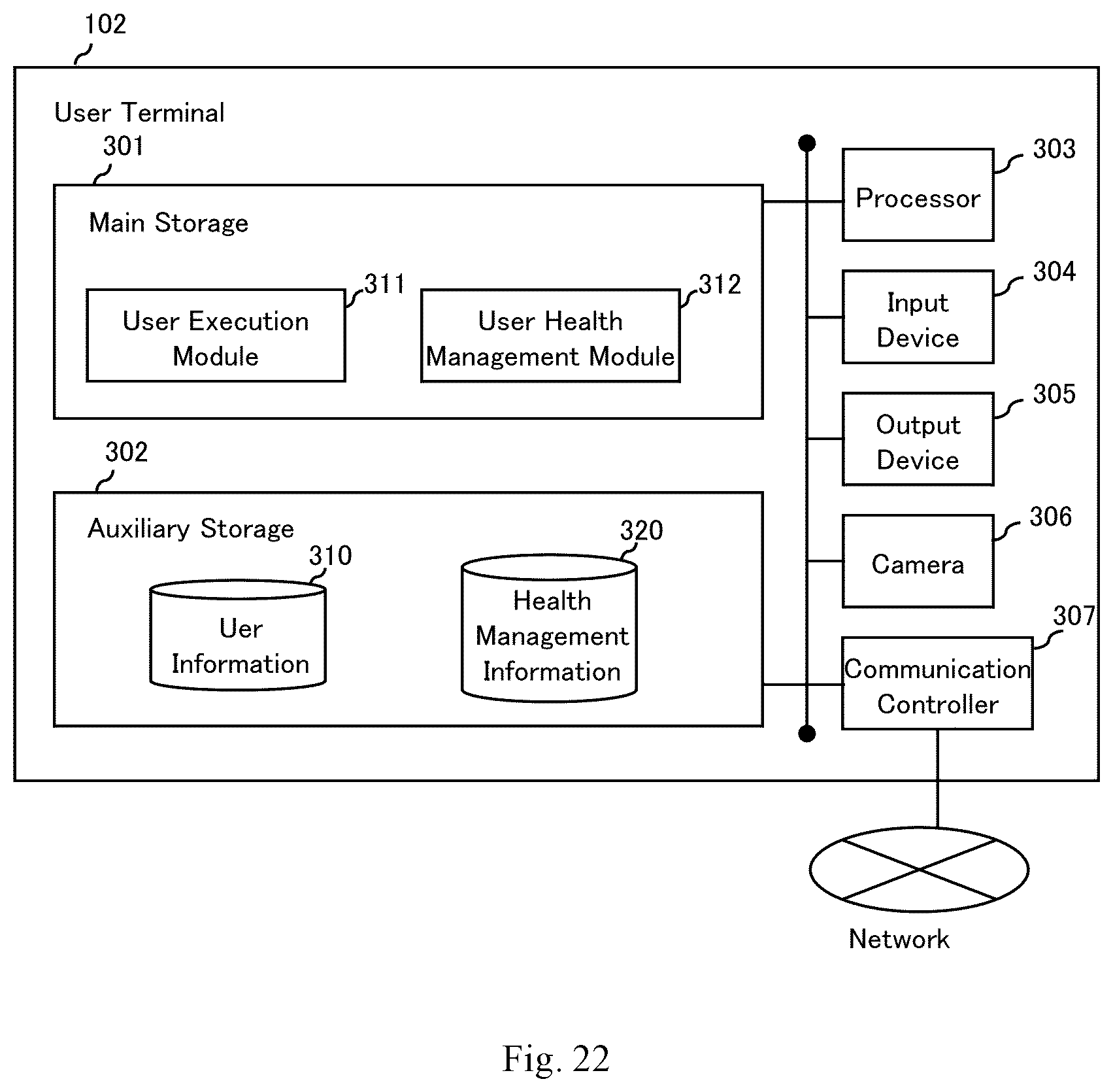 Patent US12588872 Figure 17 – Wearable device, health management system and health management method
