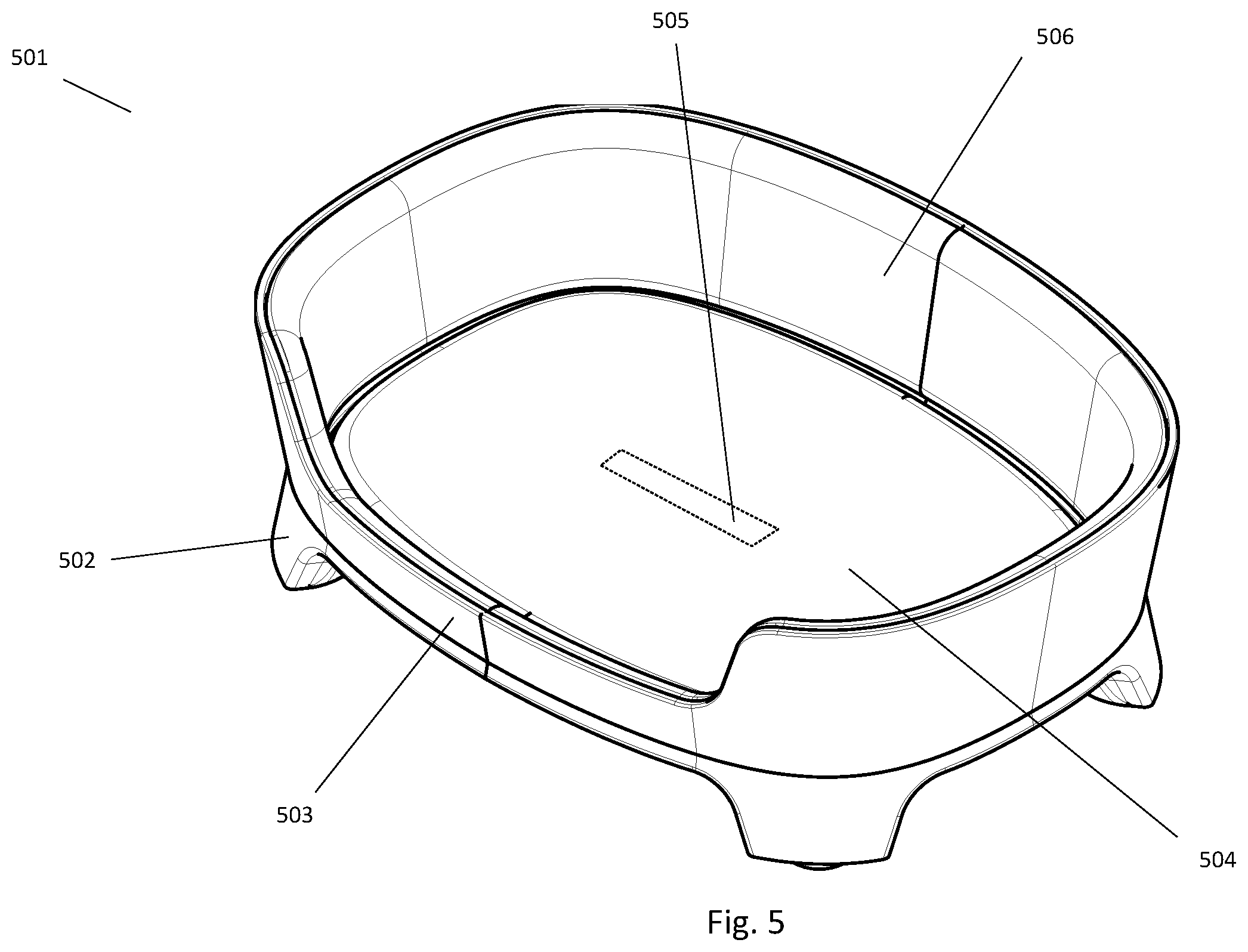 Patent US12588873 Figure 5 – Animal care and monitoring platform