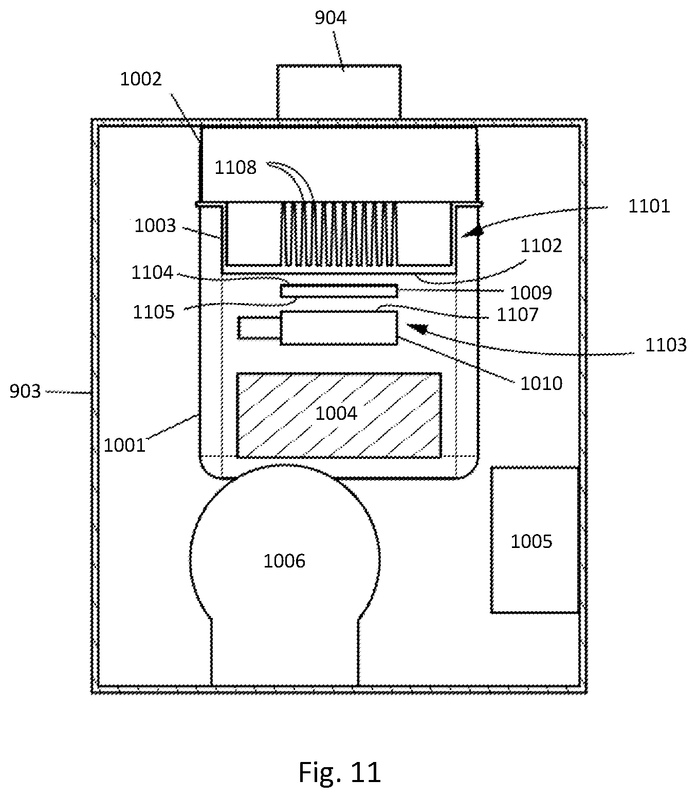 Patent US12588873 Figure 11 – Animal care and monitoring platform