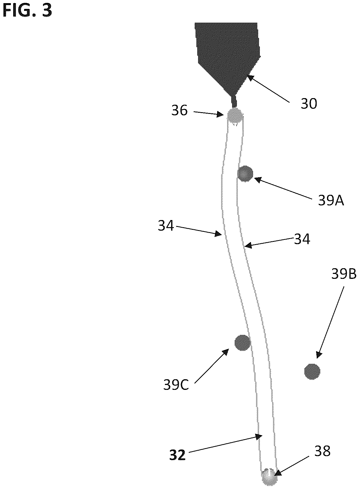 Patent US12588874 Figure 3 – Optimizing checkpoint locations along an insertion trajectory of a medical instrument using data analysis