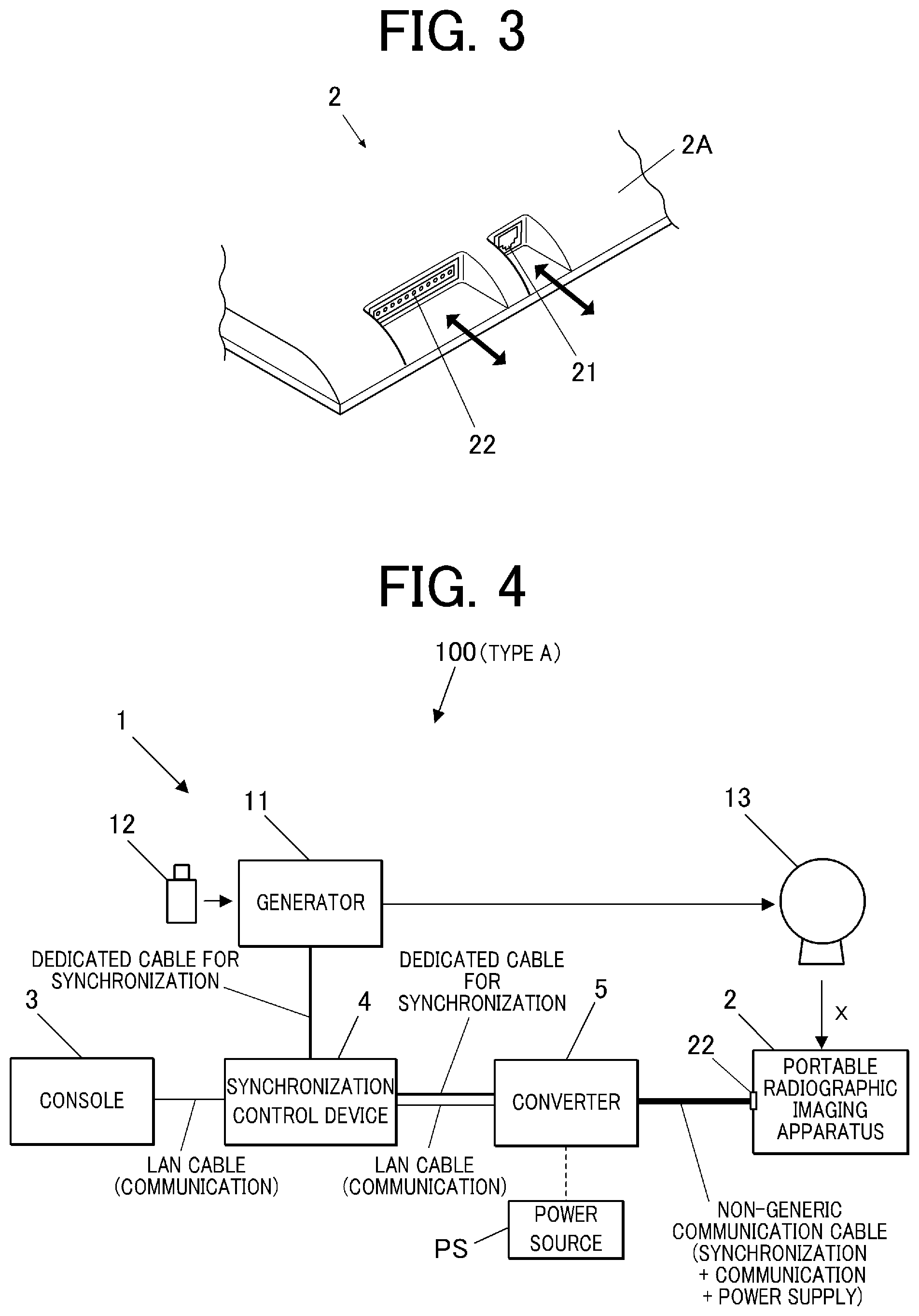 Patent US12588880 Figure 2 – Portable radiographic imaging apparatus and radiographic imaging system
