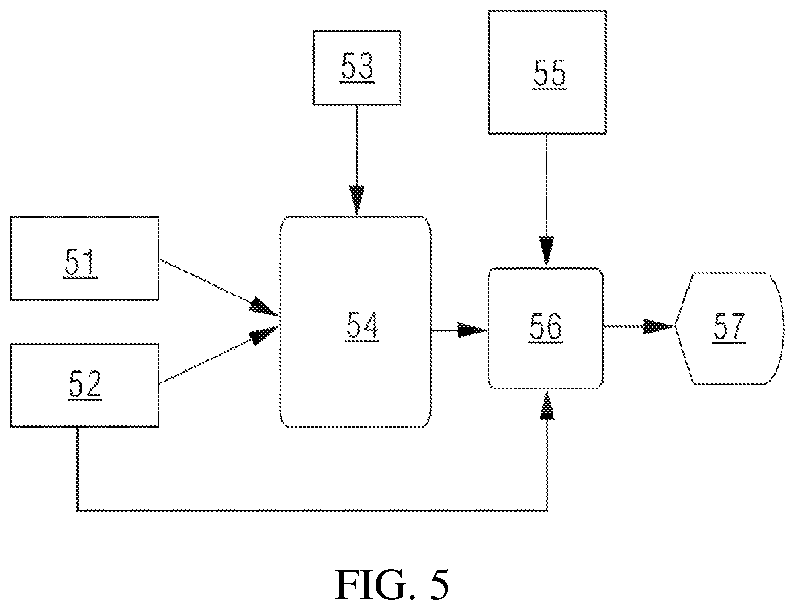 Patent US12588886 Figure 5 – Method and apparatus for determining touch panel to object distance in X-ray imaging