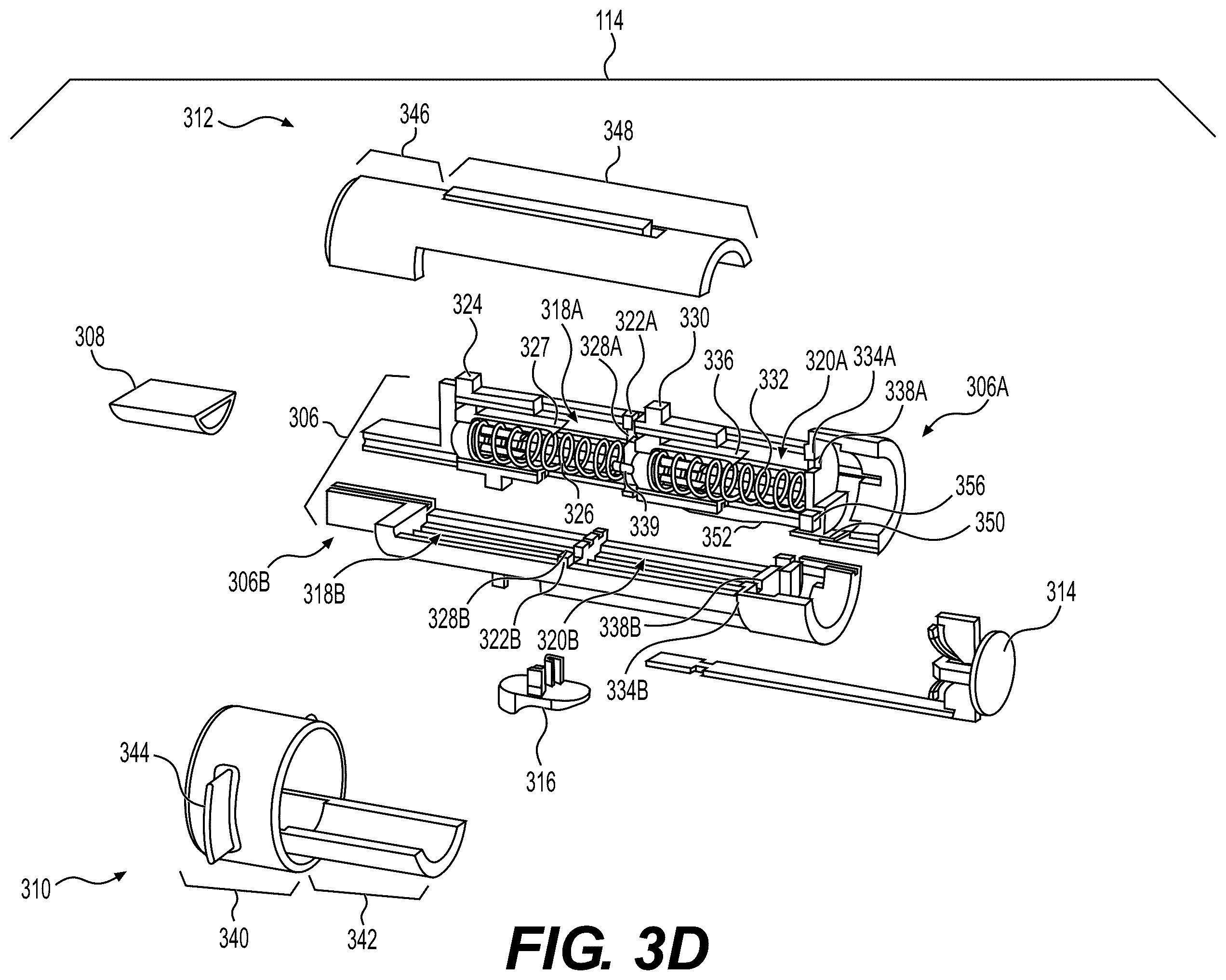 Patent US12588887 Figure 5 – Medical device position sensing components