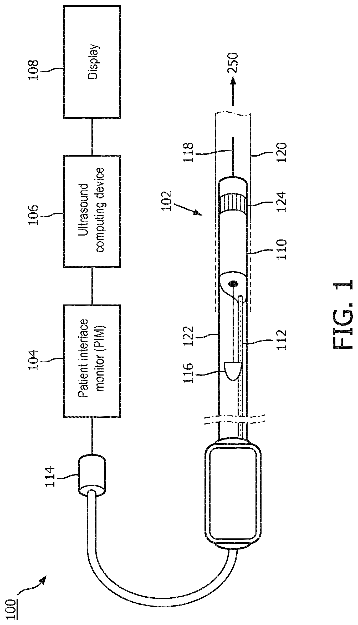 Patent US12588894 — Imaging assembly for intraluminal imaging — Figure 1