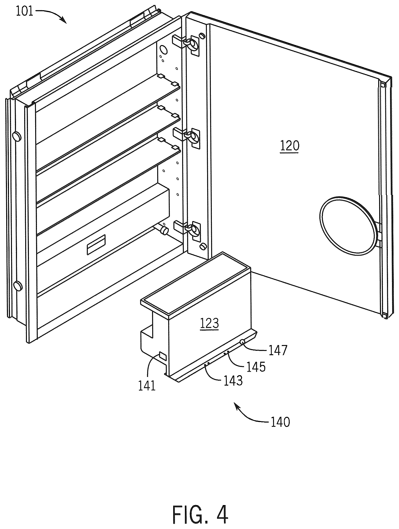 Patent US12588901 Figure 4 – Health care mirror