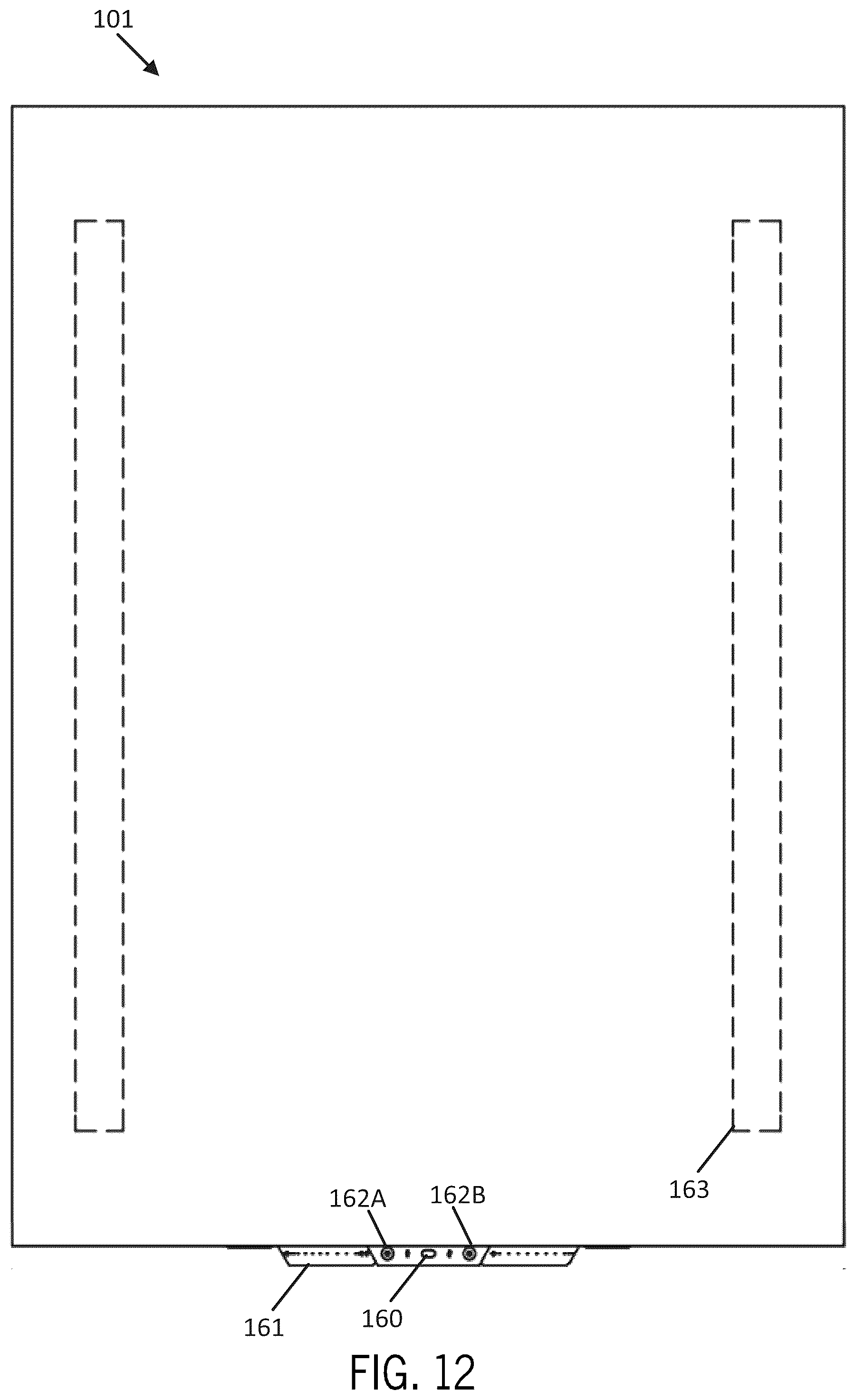 Patent US12588901 Figure 12 – Health care mirror