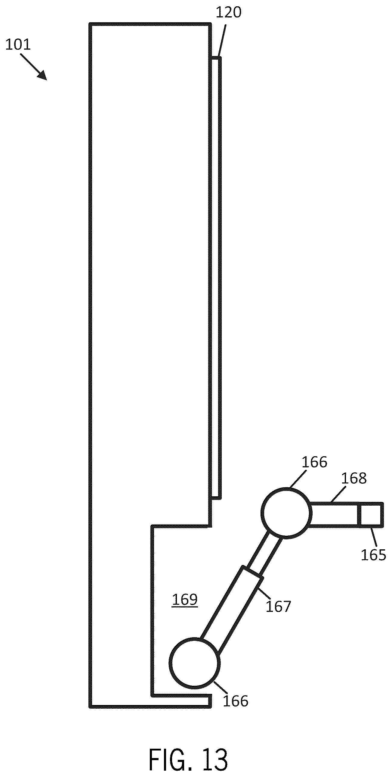 Patent US12588901 Figure 13 – Health care mirror