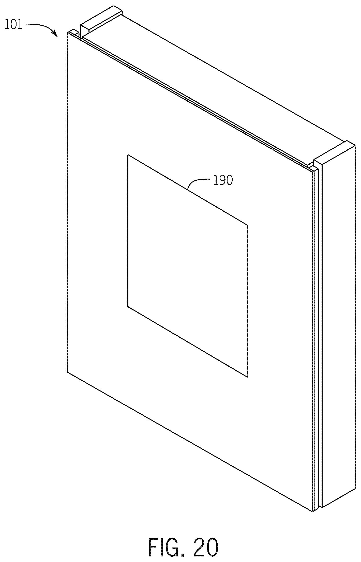 Patent US12588901 Figure 20 – Health care mirror