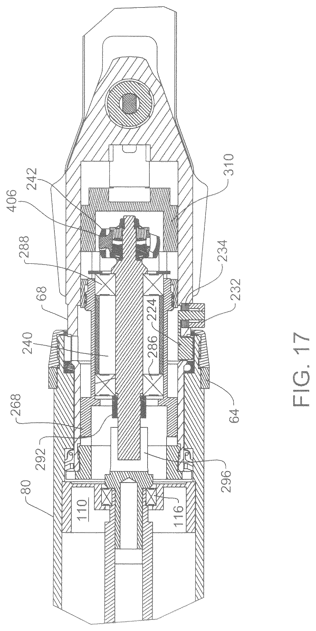 Patent US12588912 Figure 12 – Surgical saw for actuating a saw blade with an oscillating head, the saw having a coupling assembly for releasably holding the saw blade