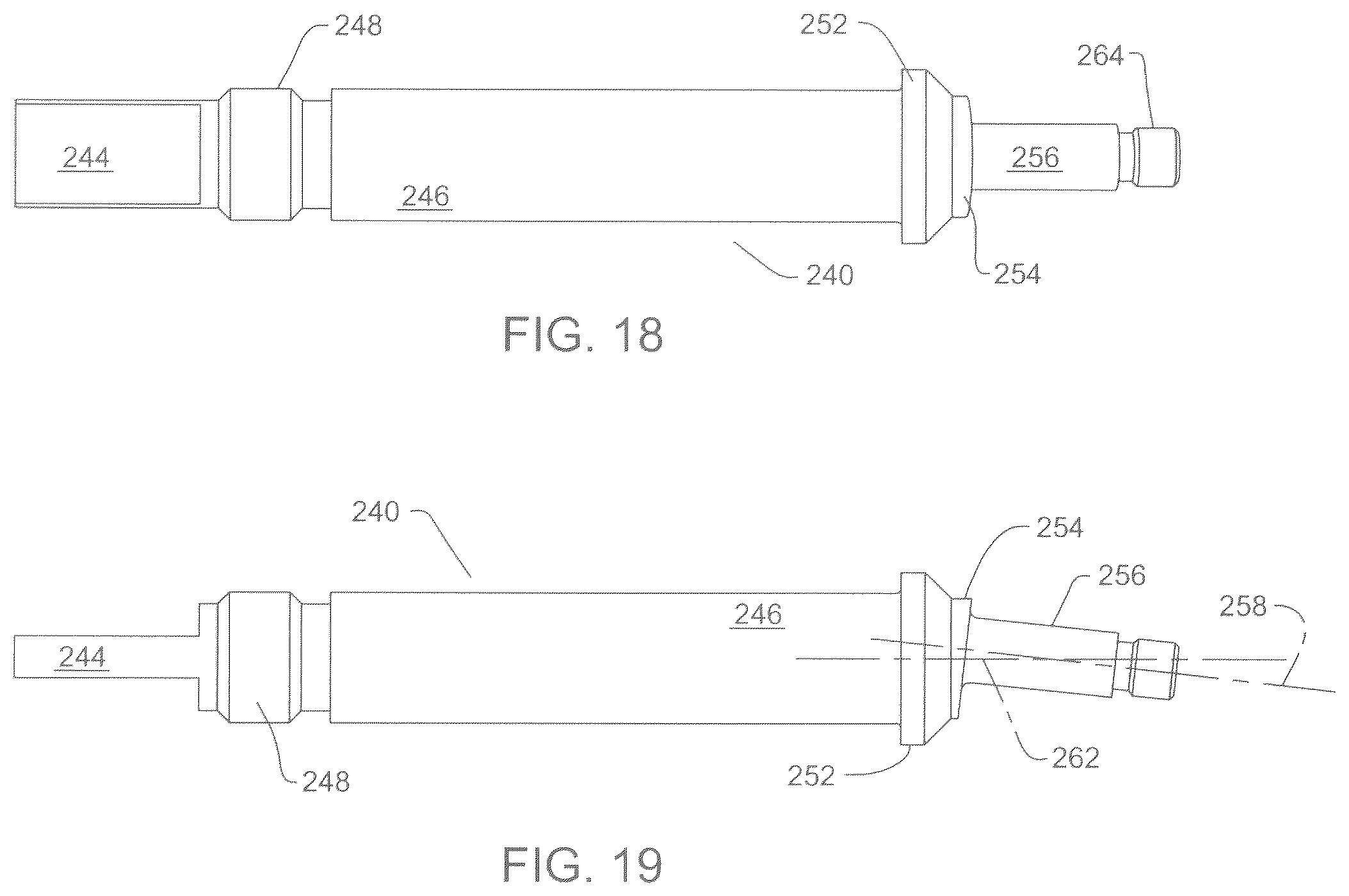 Patent US12588912 Figure 13 – Surgical saw for actuating a saw blade with an oscillating head, the saw having a coupling assembly for releasably holding the saw blade
