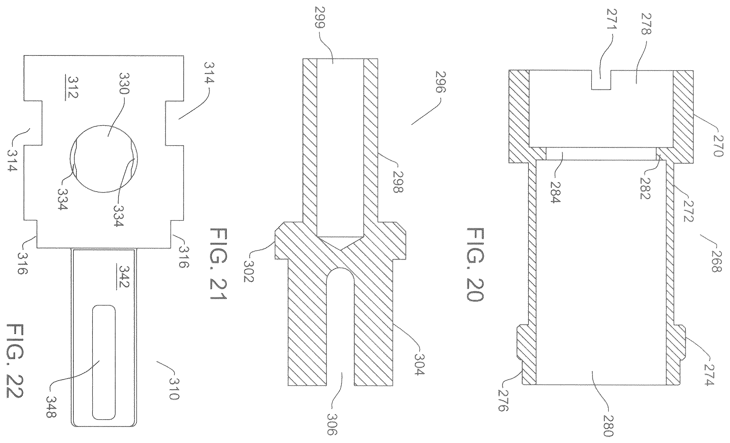 Patent US12588912 Figure 14 – Surgical saw for actuating a saw blade with an oscillating head, the saw having a coupling assembly for releasably holding the saw blade