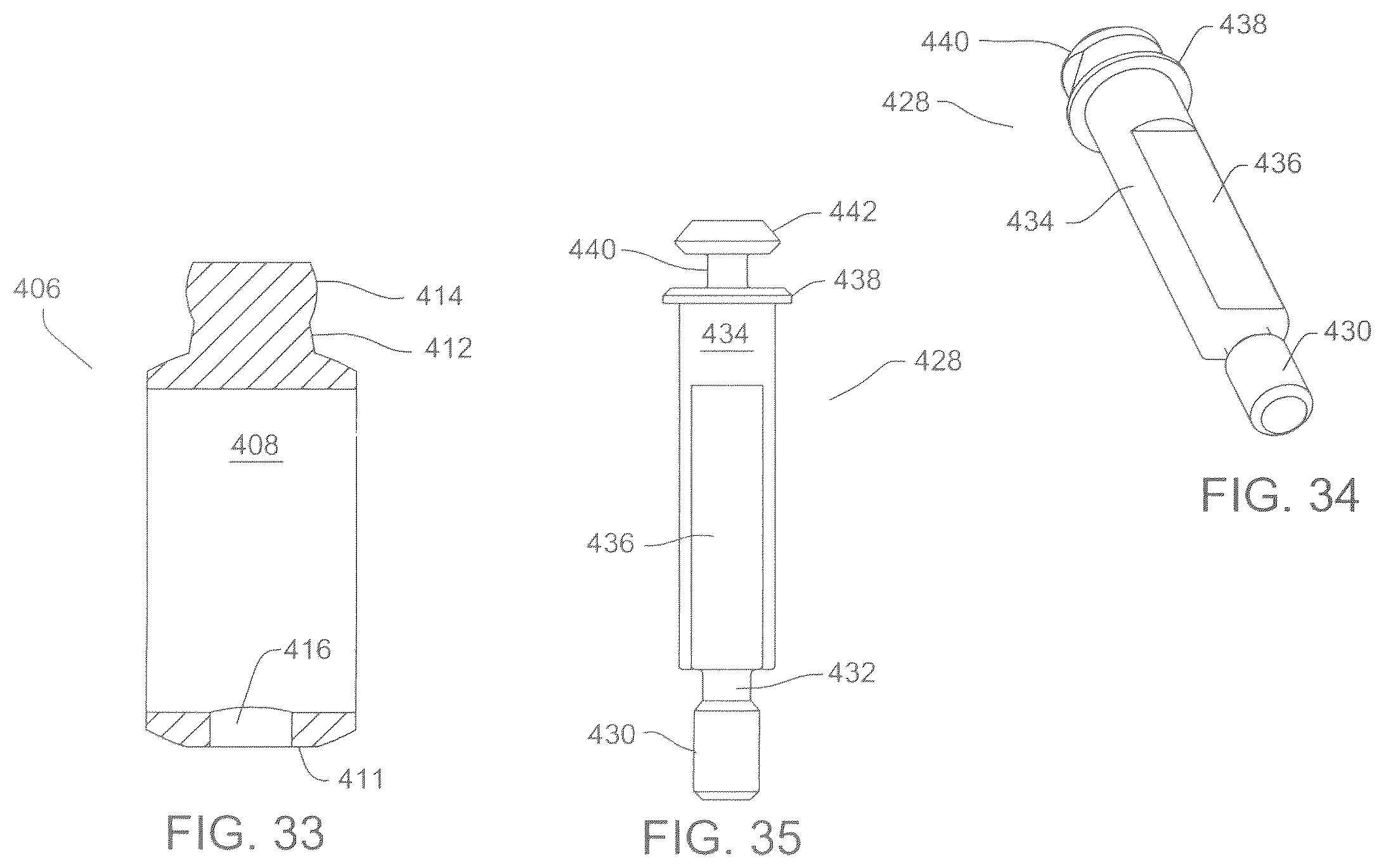 Patent US12588912 Figure 19 – Surgical saw for actuating a saw blade with an oscillating head, the saw having a coupling assembly for releasably holding the saw blade