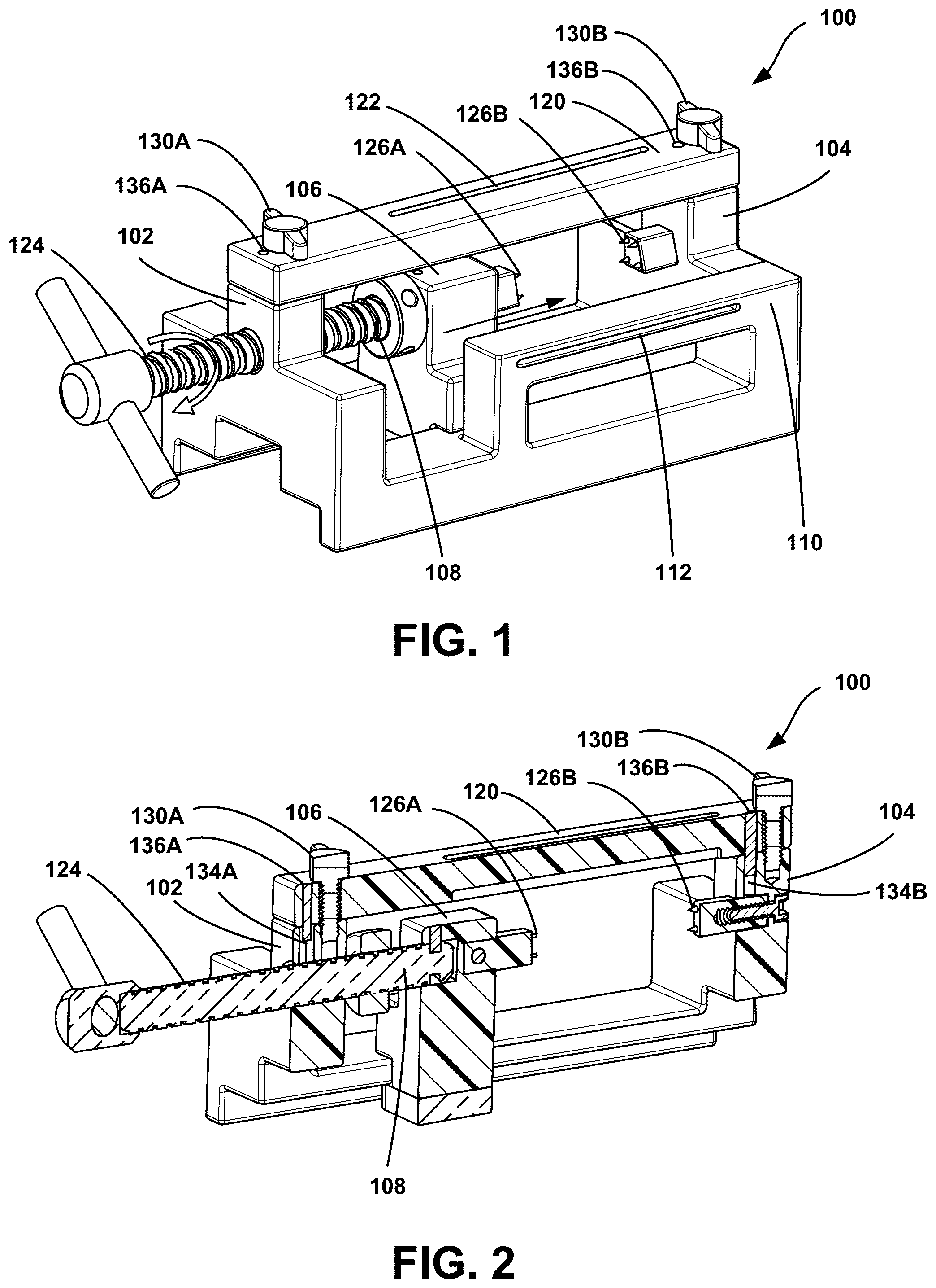 Patent US12588914 Figure 1 – Meniscal allograft transplantation system and methods for use