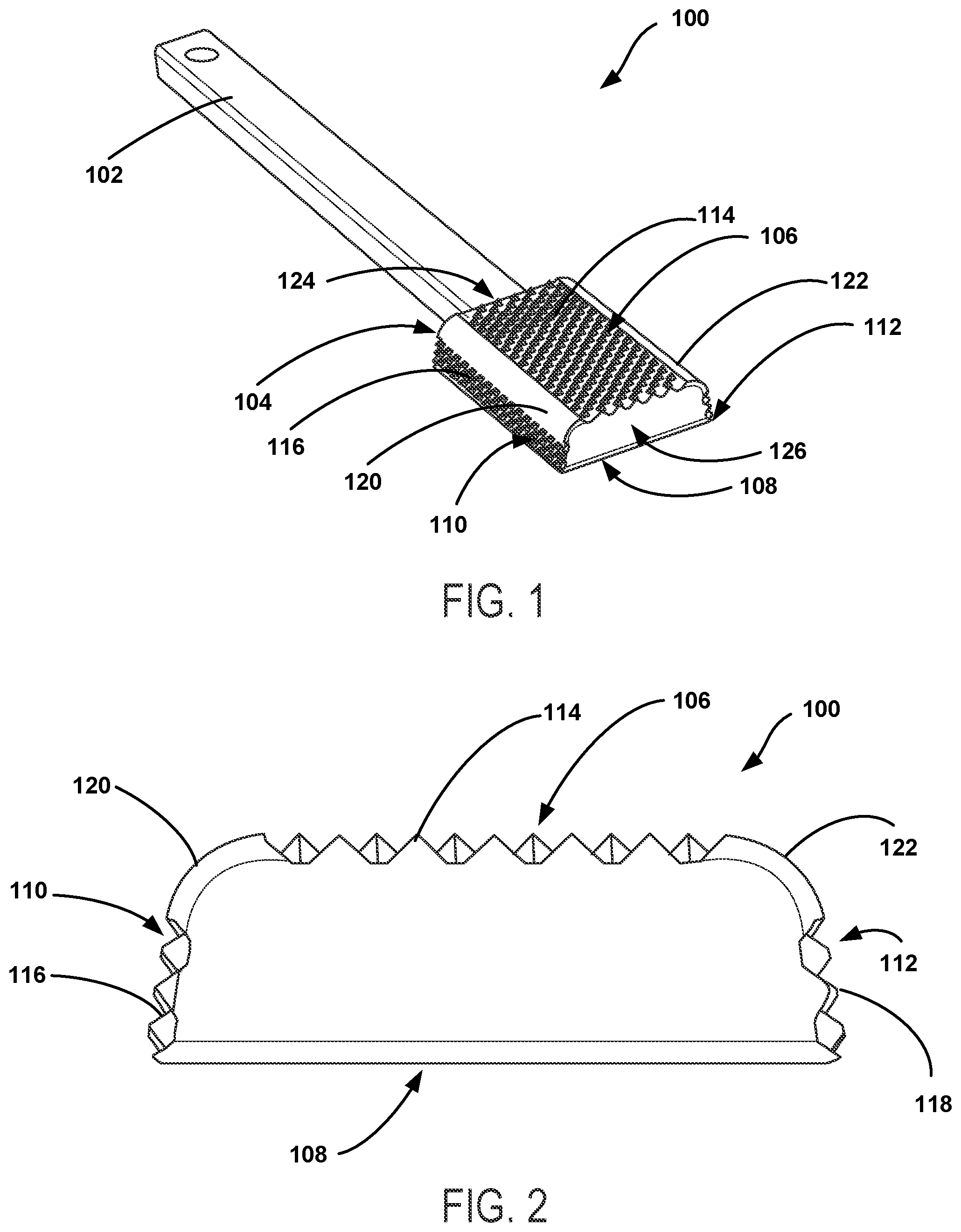 Patent US12588915 Figure 1 – Bone resection method by plunge milling and rasping during total ankle arthroplasty
