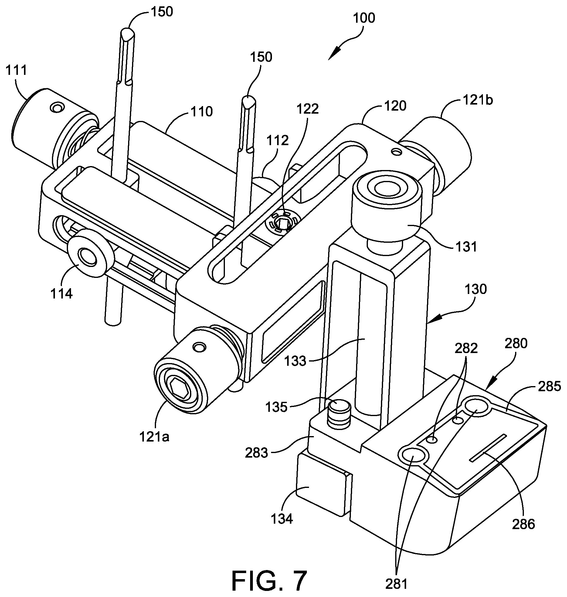 Patent US12588916 Figure 5 – Ankle replacement system and method