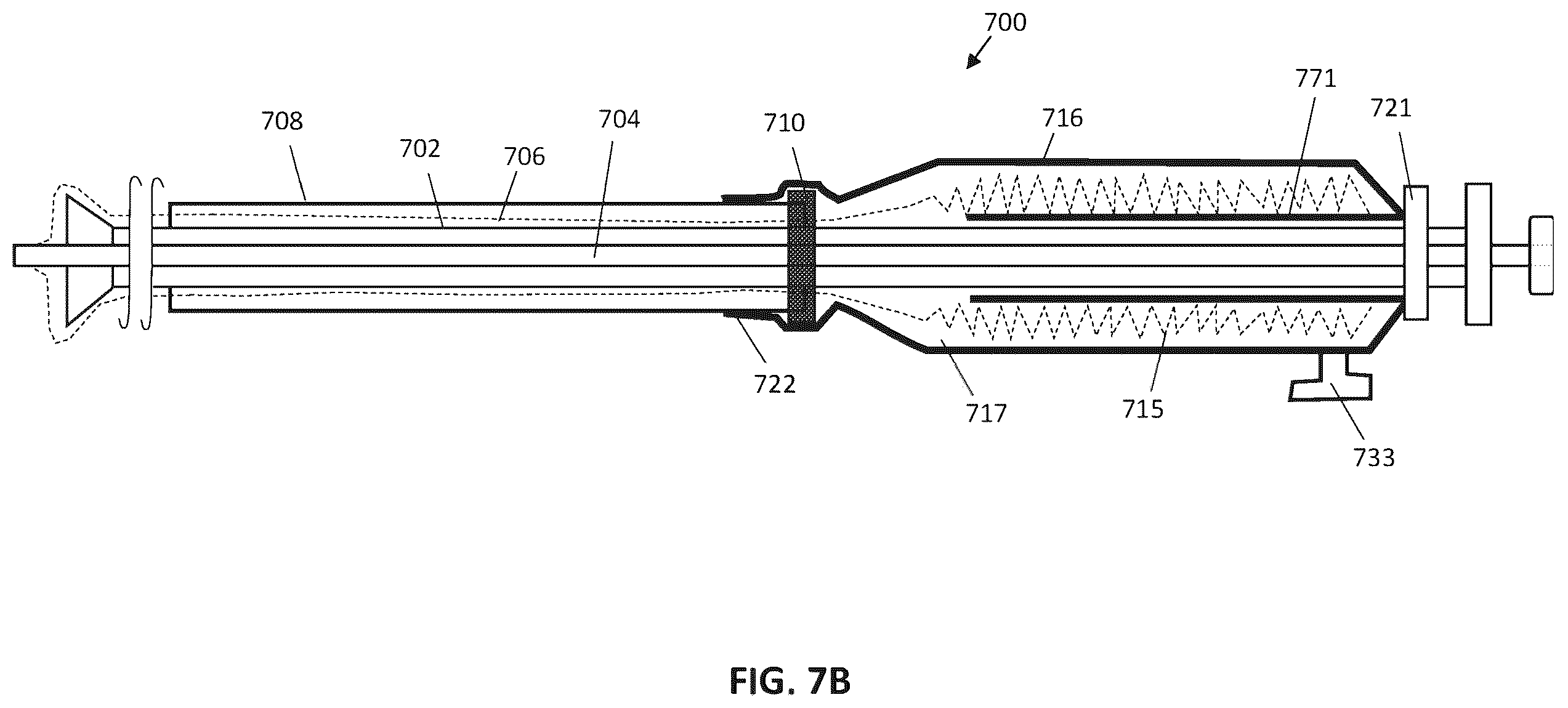 Patent US12588918 Figure 7 – Inverting capture apparatuses having material depots