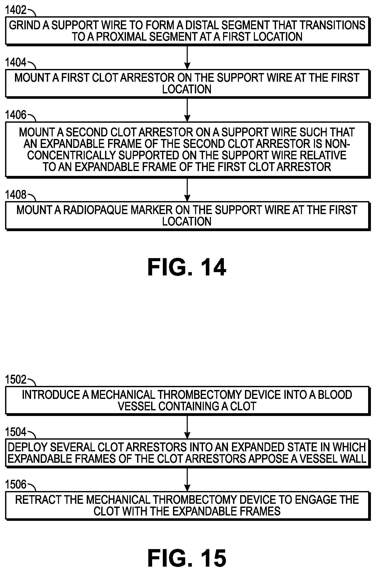 Patent US12588919 Figure 8 – Thrombectomy device having clot arrestor