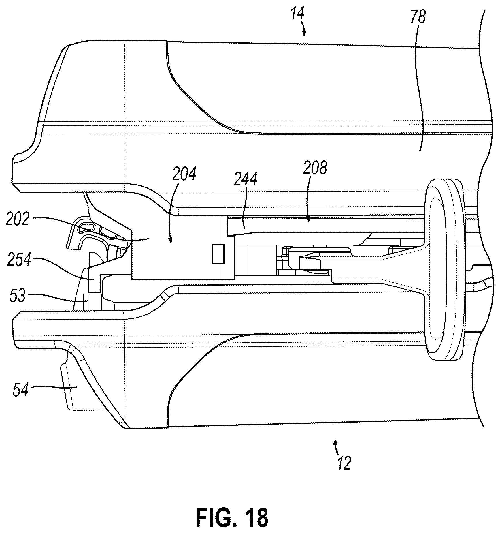 Patent US12588920 Figure 20 – Clamping lockout for linear surgical stapler