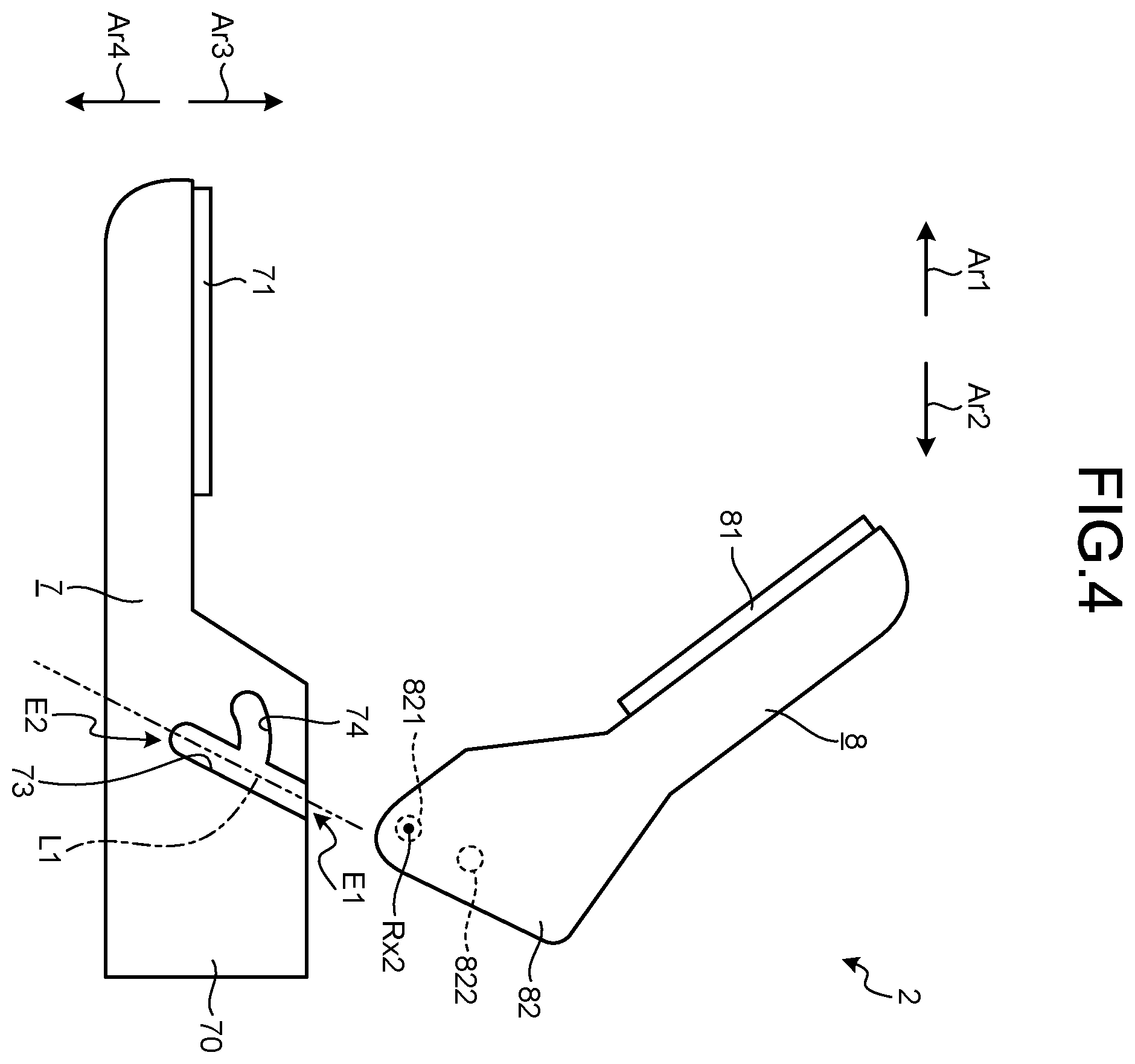 Patent US12588921 Figure 4 – Treatment tool, treatment tool assembling method, and treatment tool disassembling method