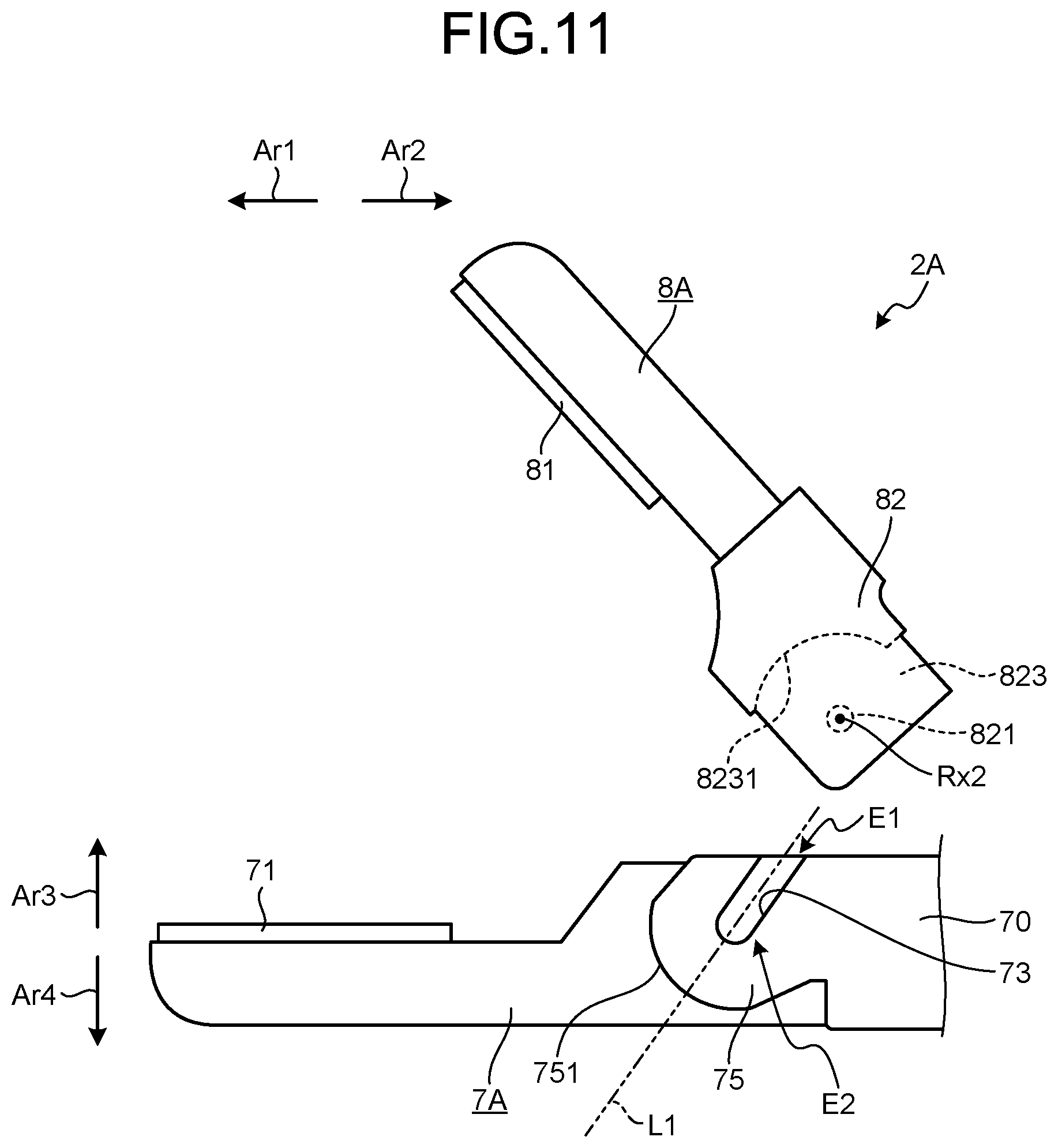 Patent US12588921 Figure 9 – Treatment tool, treatment tool assembling method, and treatment tool disassembling method