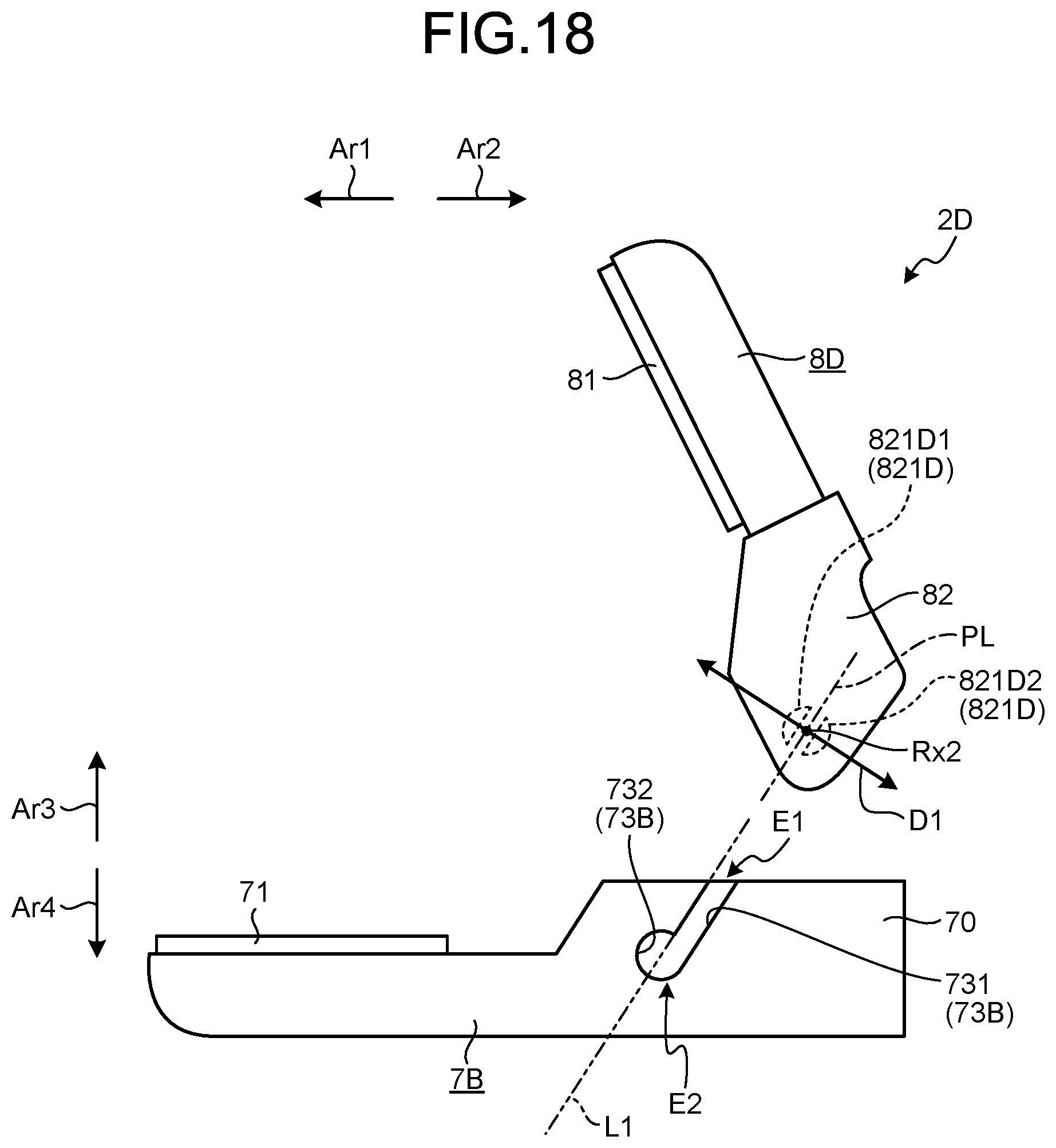 Patent US12588921 Figure 14 – Treatment tool, treatment tool assembling method, and treatment tool disassembling method