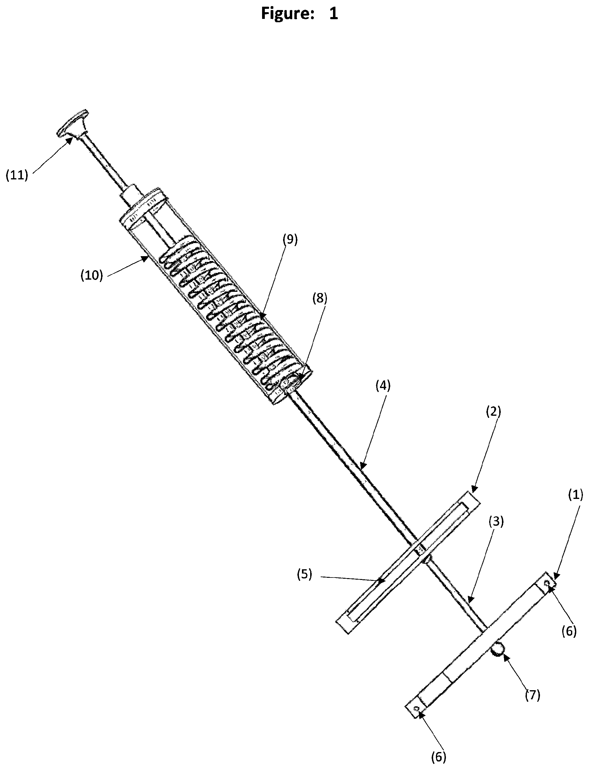Patent US12588931 Figure 1 – Method and tool for measuring and correcting deformities for fractures and osteotomies