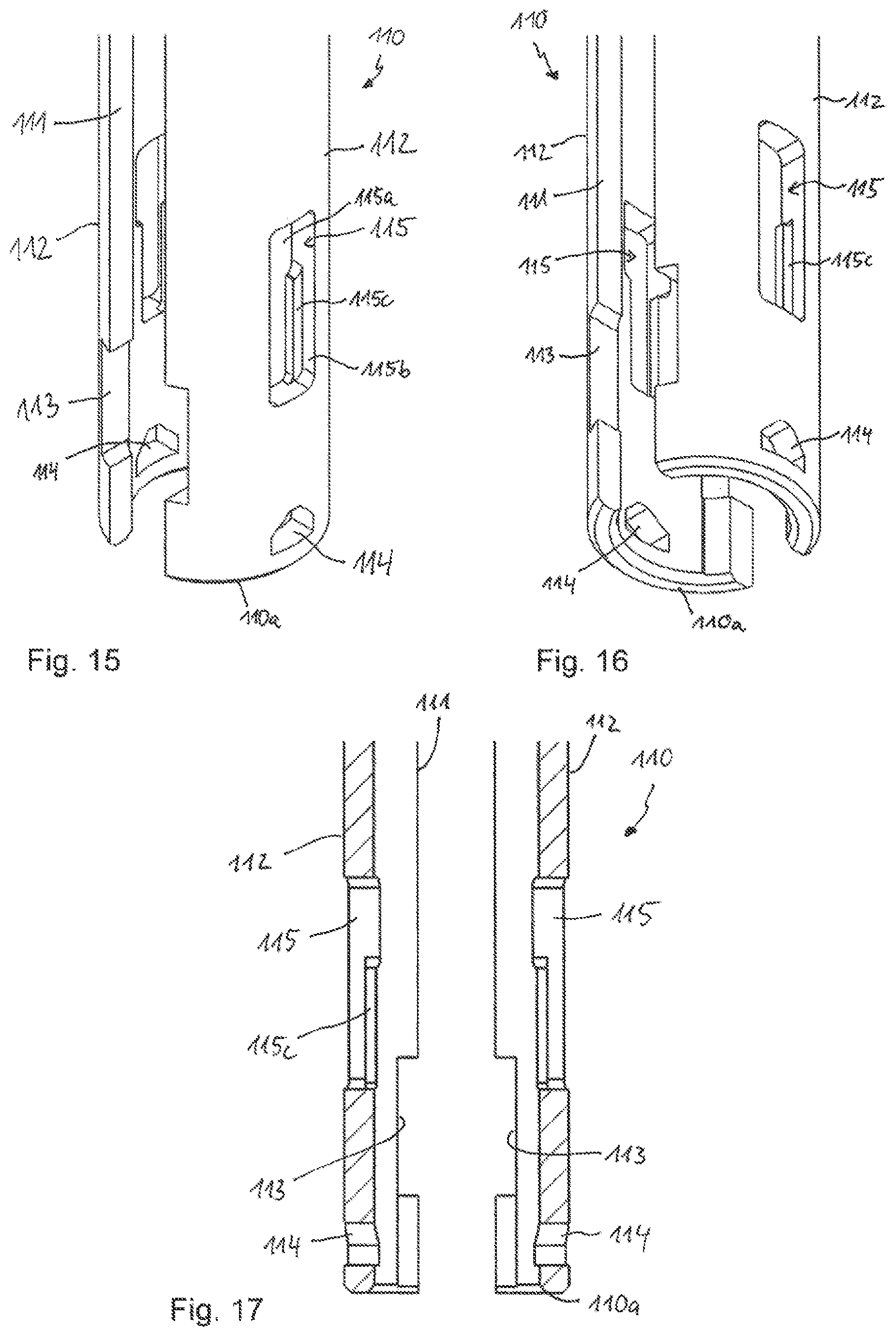 Patent US12588933 Figure 8 – Coupling device for coupling a rod to a bone anchor