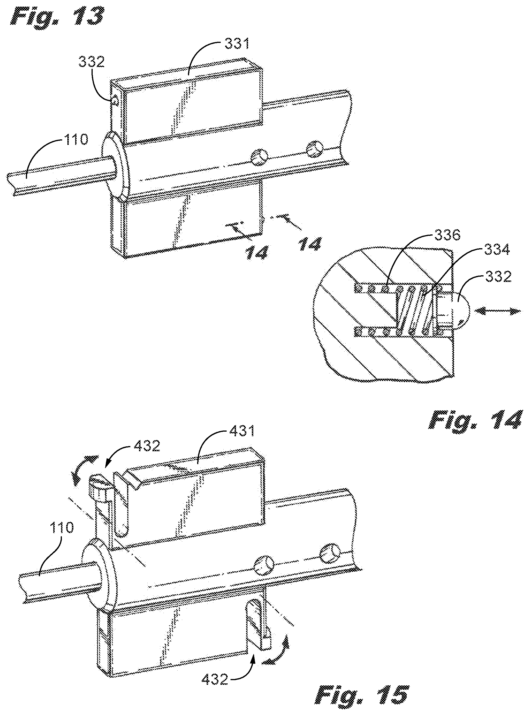 Patent US12588935 Figure 8 – Interspinous implant insertion instrument with staggered path implant deployment mechanism
