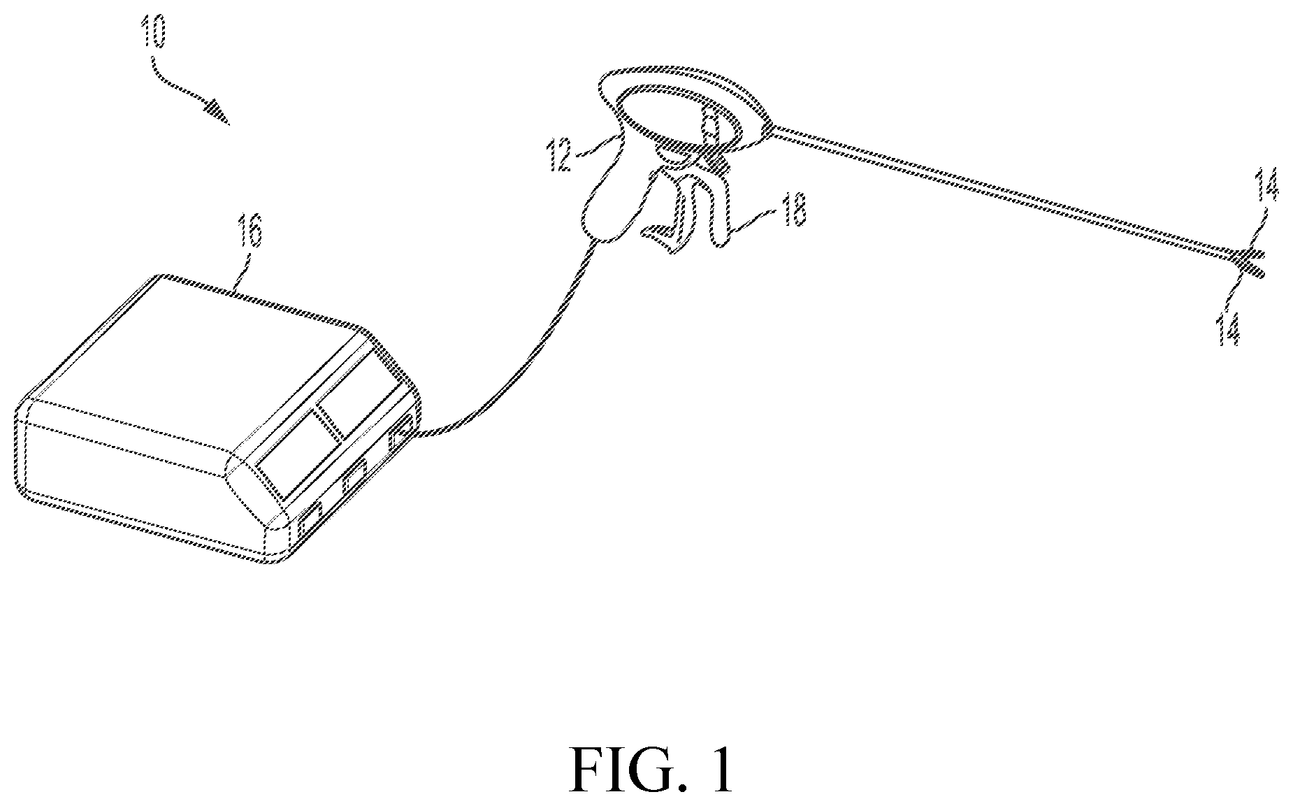Patent US12588942 Figure 1 – Continuous rotation of a surgical instrument