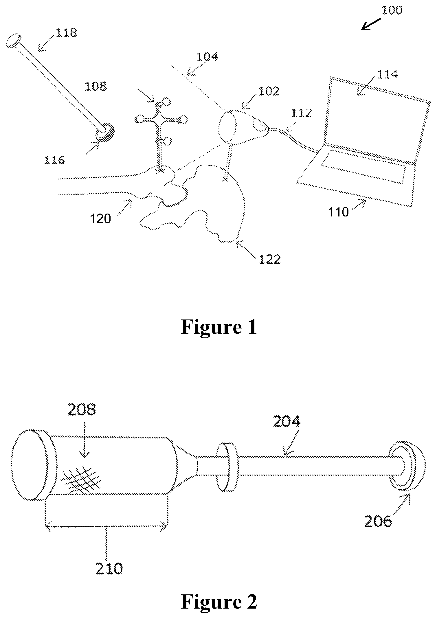 Patent US12588953 Figure 1 – Devices, systems and methods for natural feature tracking of surgical tools and other objects