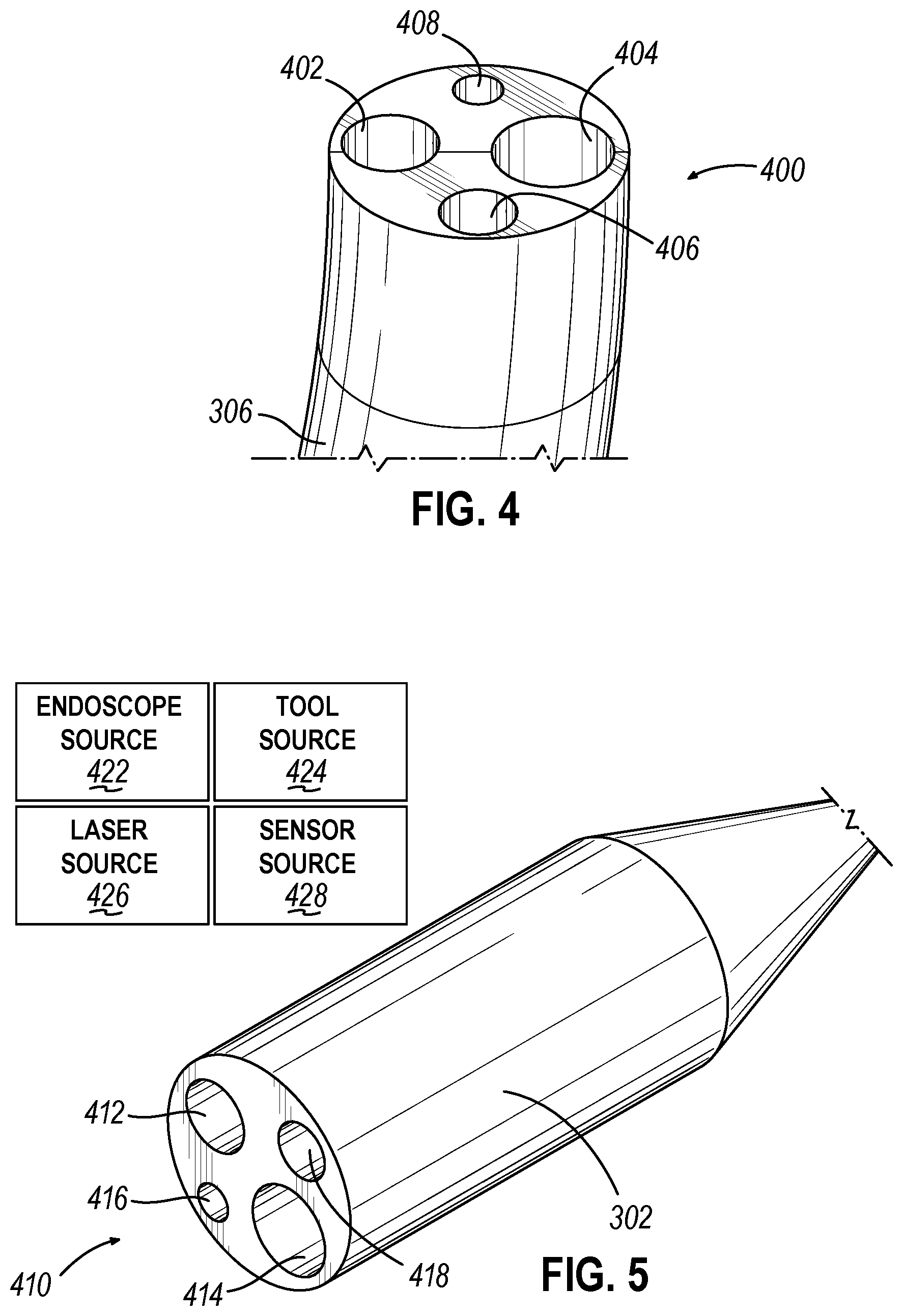 Patent US12588954 Figure 3 – Articulating guide with integral position sensor