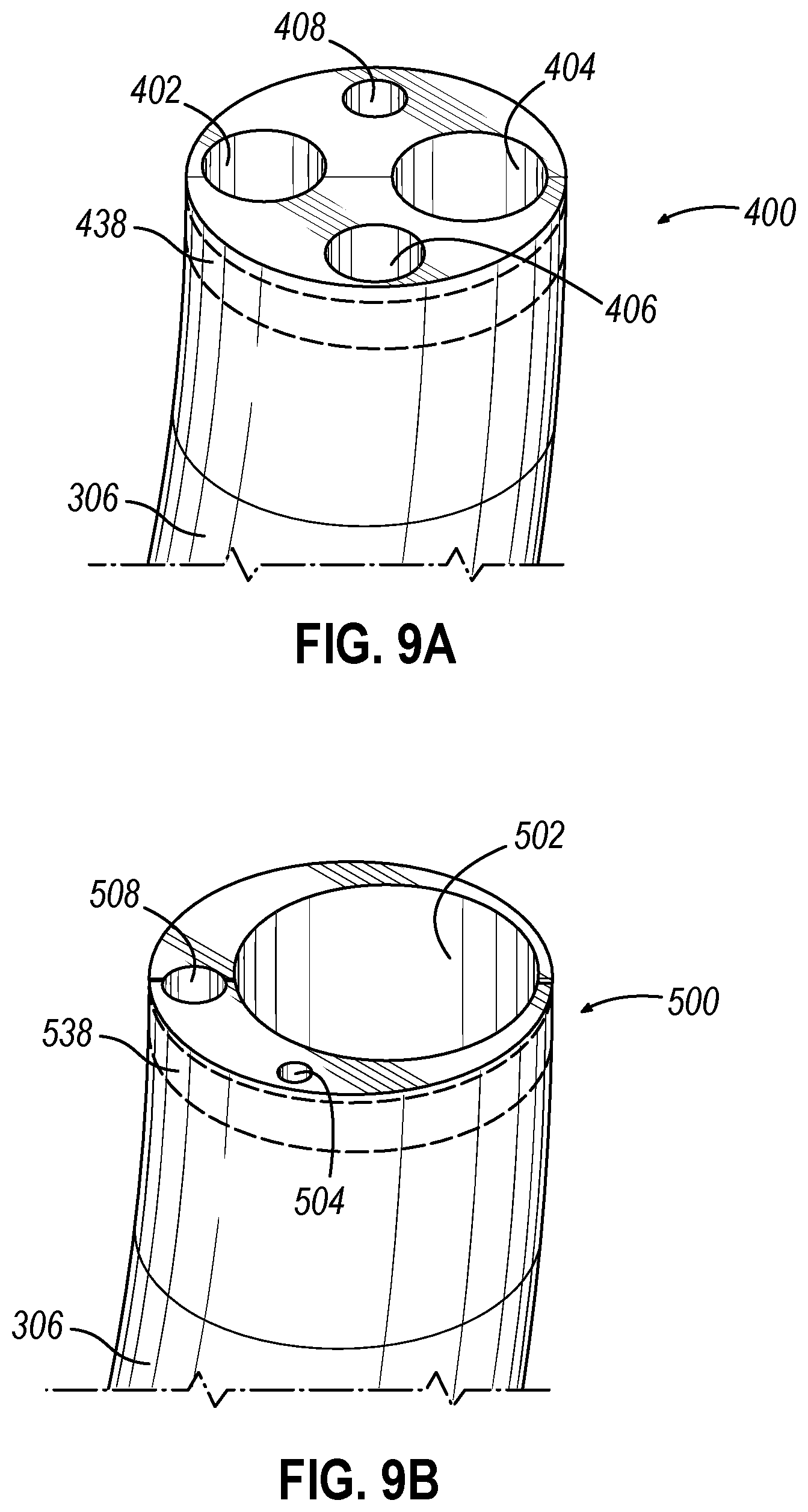 Patent US12588954 Figure 6 – Articulating guide with integral position sensor
