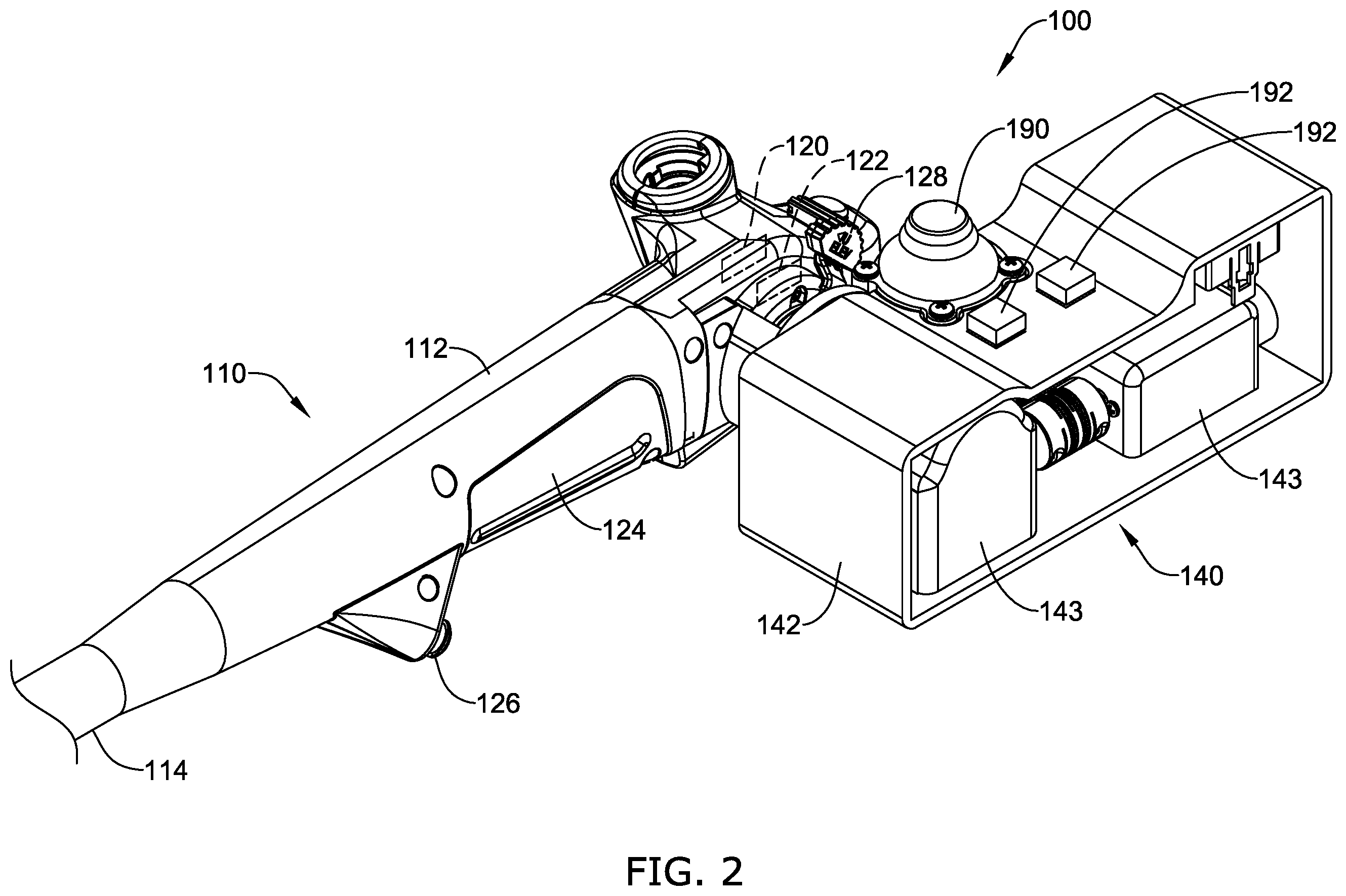 Patent US12588956 Figure 2 – Trajectory tracking for medical device