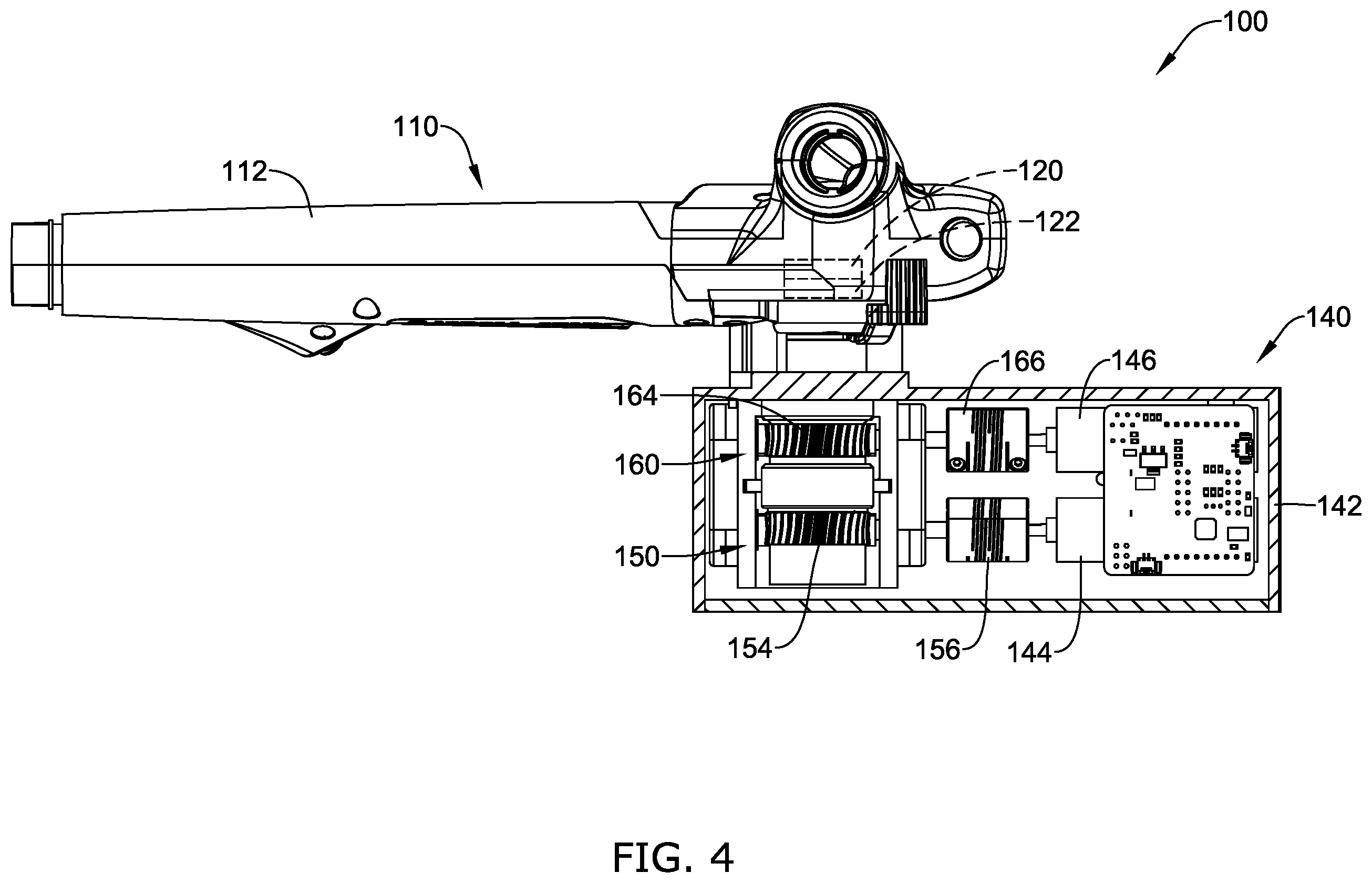 Patent US12588956 Figure 4 – Trajectory tracking for medical device