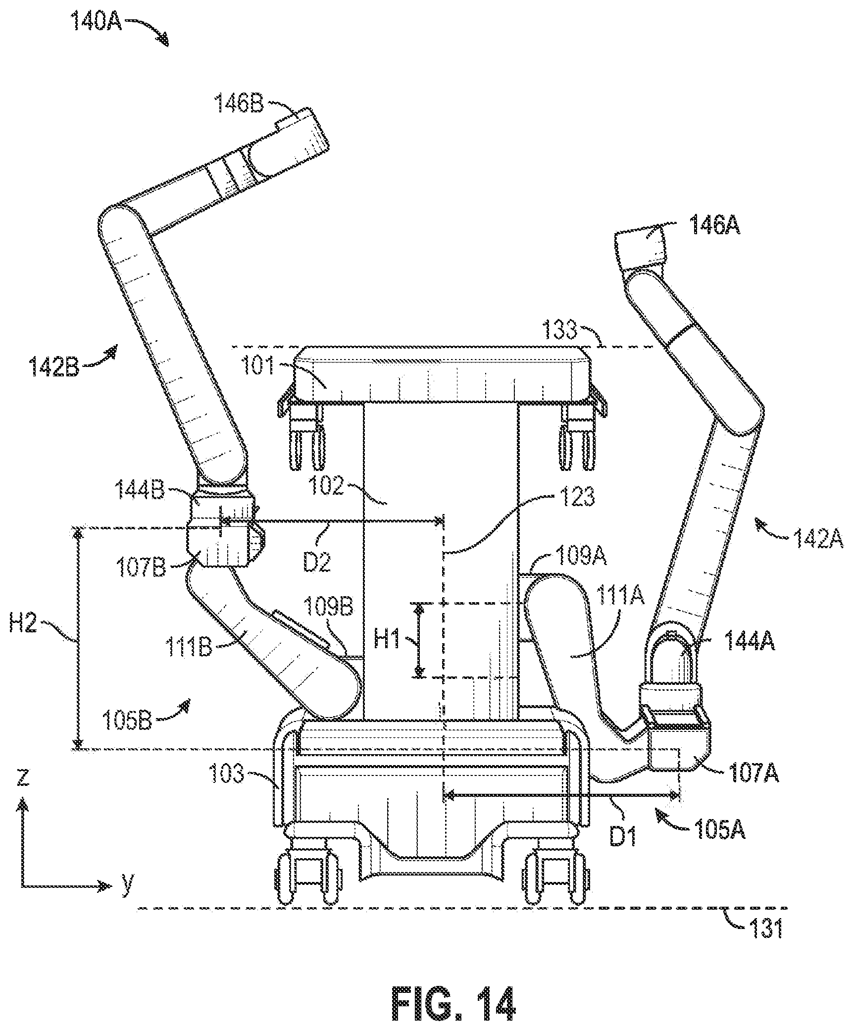 Patent US12588959 Figure 13 – Surgical instrument with magnetic sensing