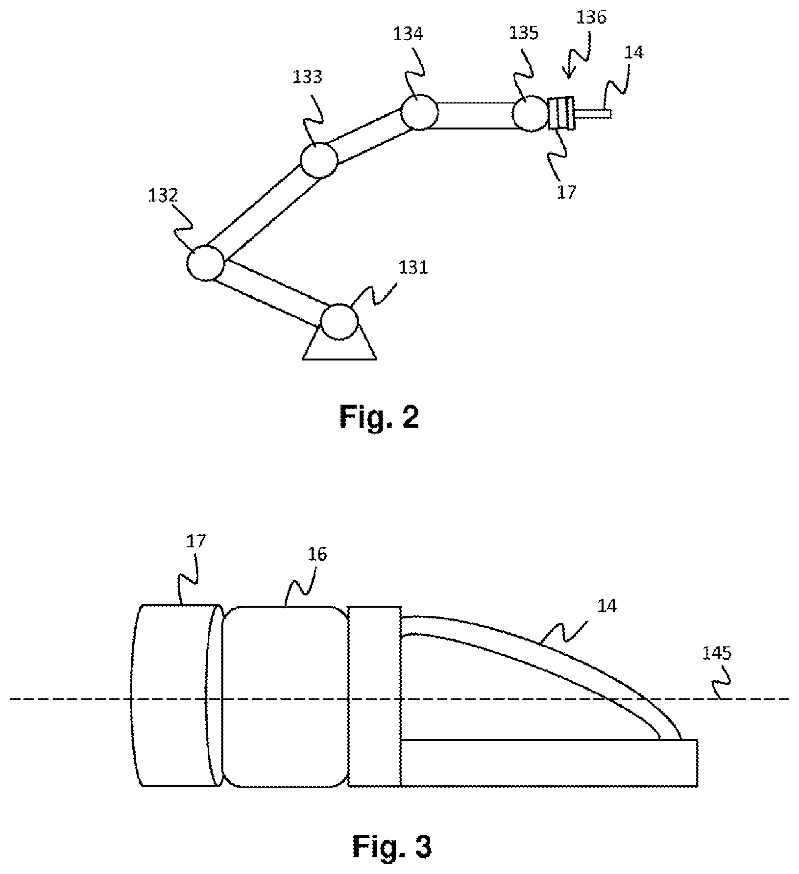 Patent US12588960 Figure 2 – Medical robot for placement of medical instruments under ultrasound guidance