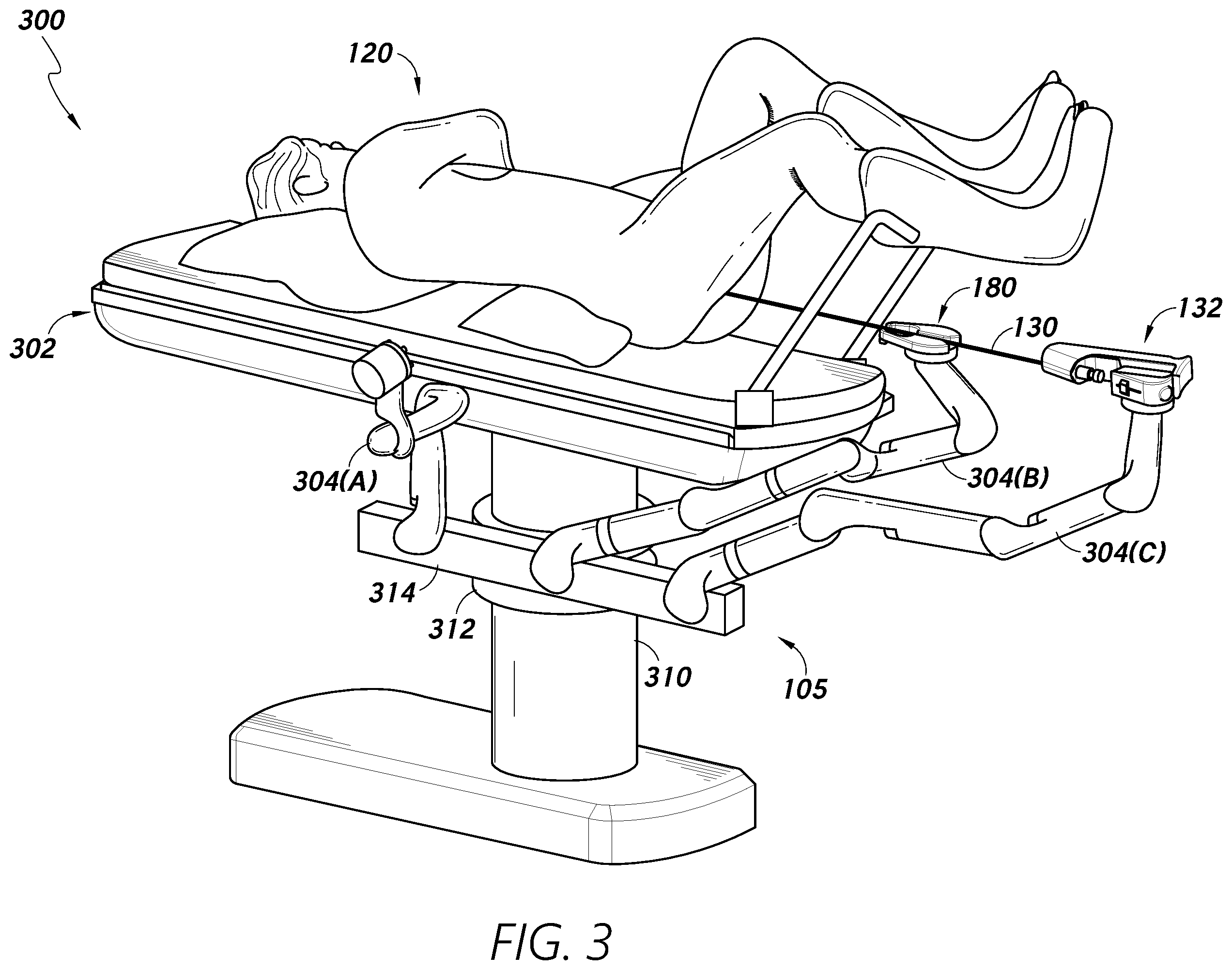 Patent US12588961 Figure 3 – Engagement control of instrument feeder devices